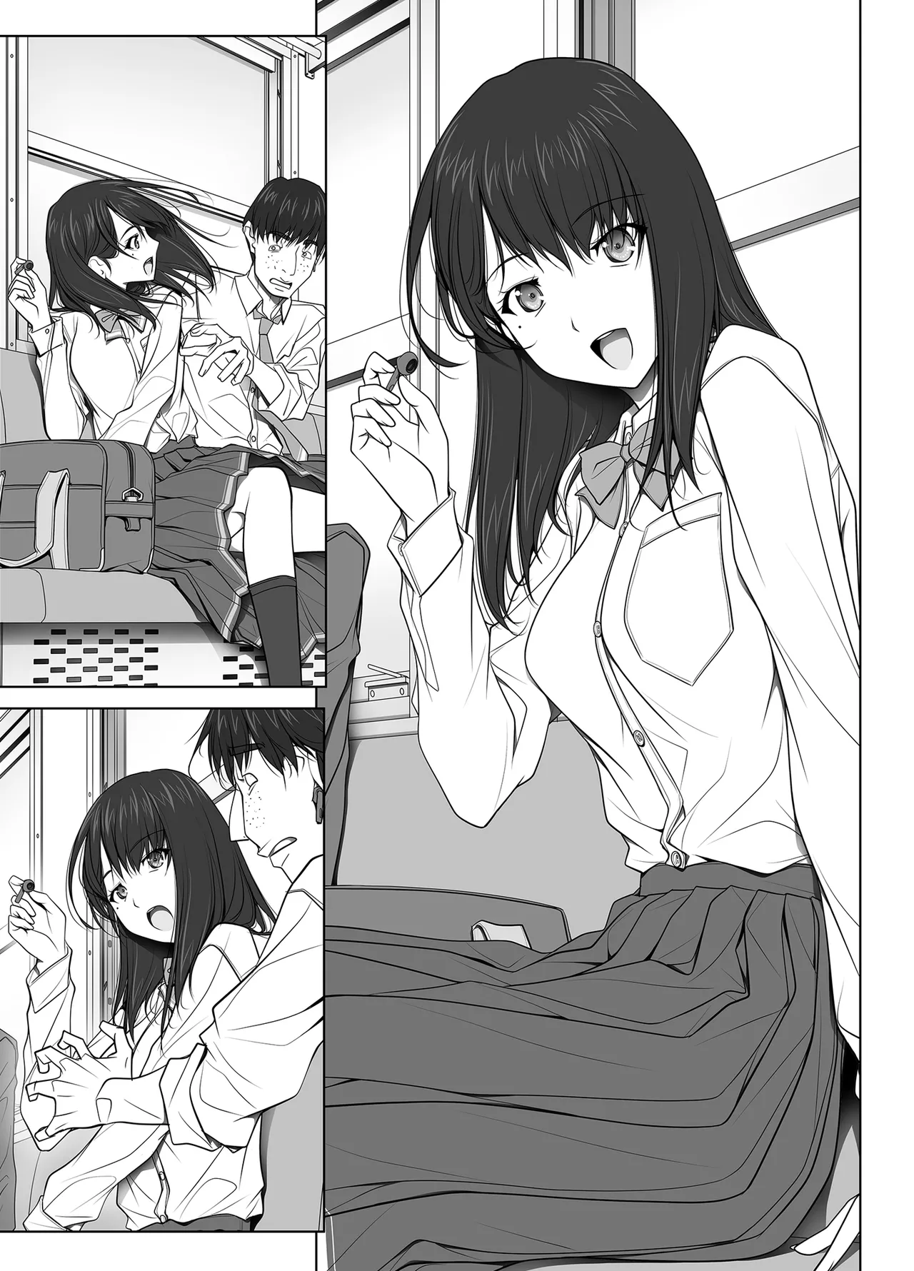 [彩～IRODORI～ (SOYOSOYO)] 彼女がパンツを穿かない理由 -JK淫行ローカル鉄道編- 前編 (オリジナル) [DL版] Page.151