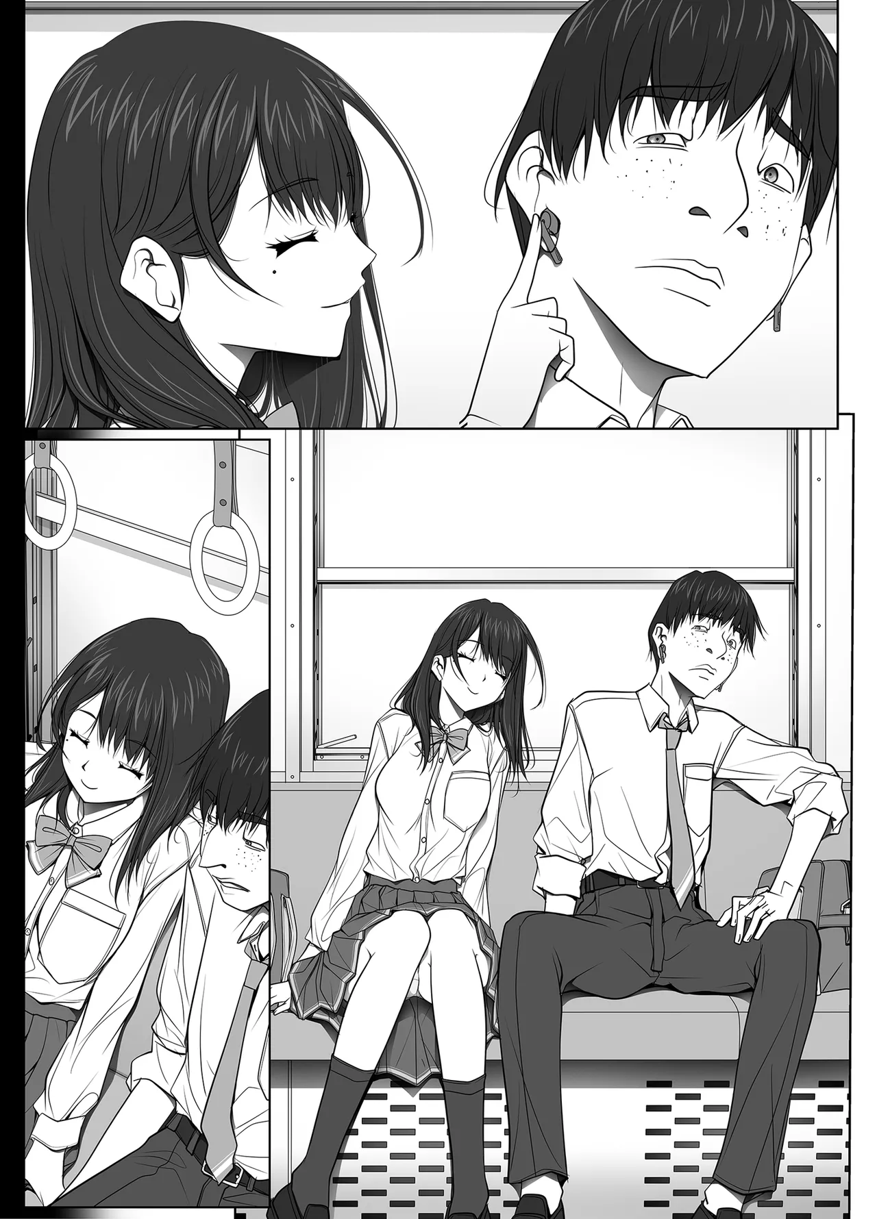 [彩～IRODORI～ (SOYOSOYO)] 彼女がパンツを穿かない理由 -JK淫行ローカル鉄道編- 前編 (オリジナル) [DL版] Page.152