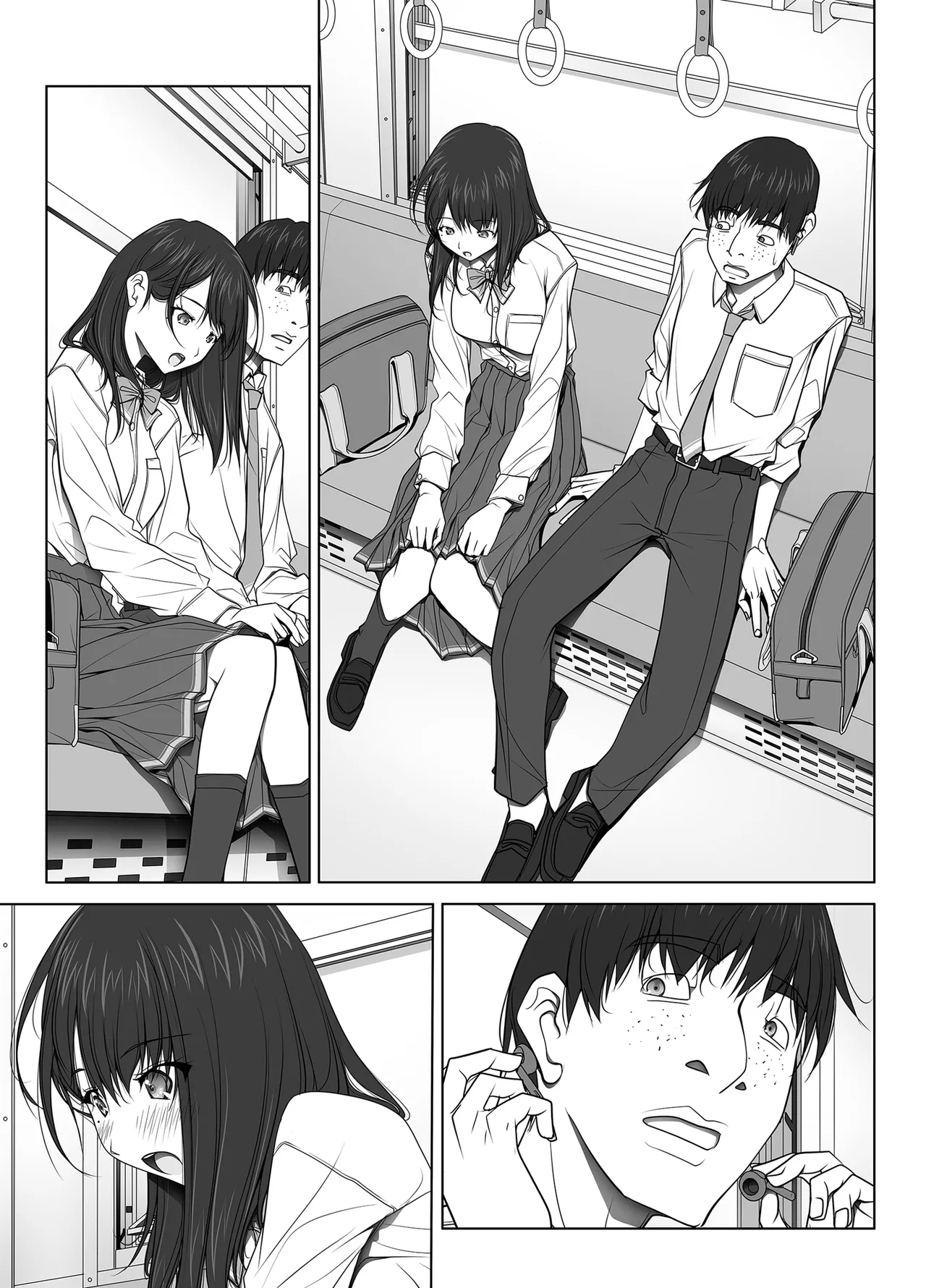 [彩～IRODORI～ (SOYOSOYO)] 彼女がパンツを穿かない理由 -JK淫行ローカル鉄道編- 前編 (オリジナル) [DL版] Page.158