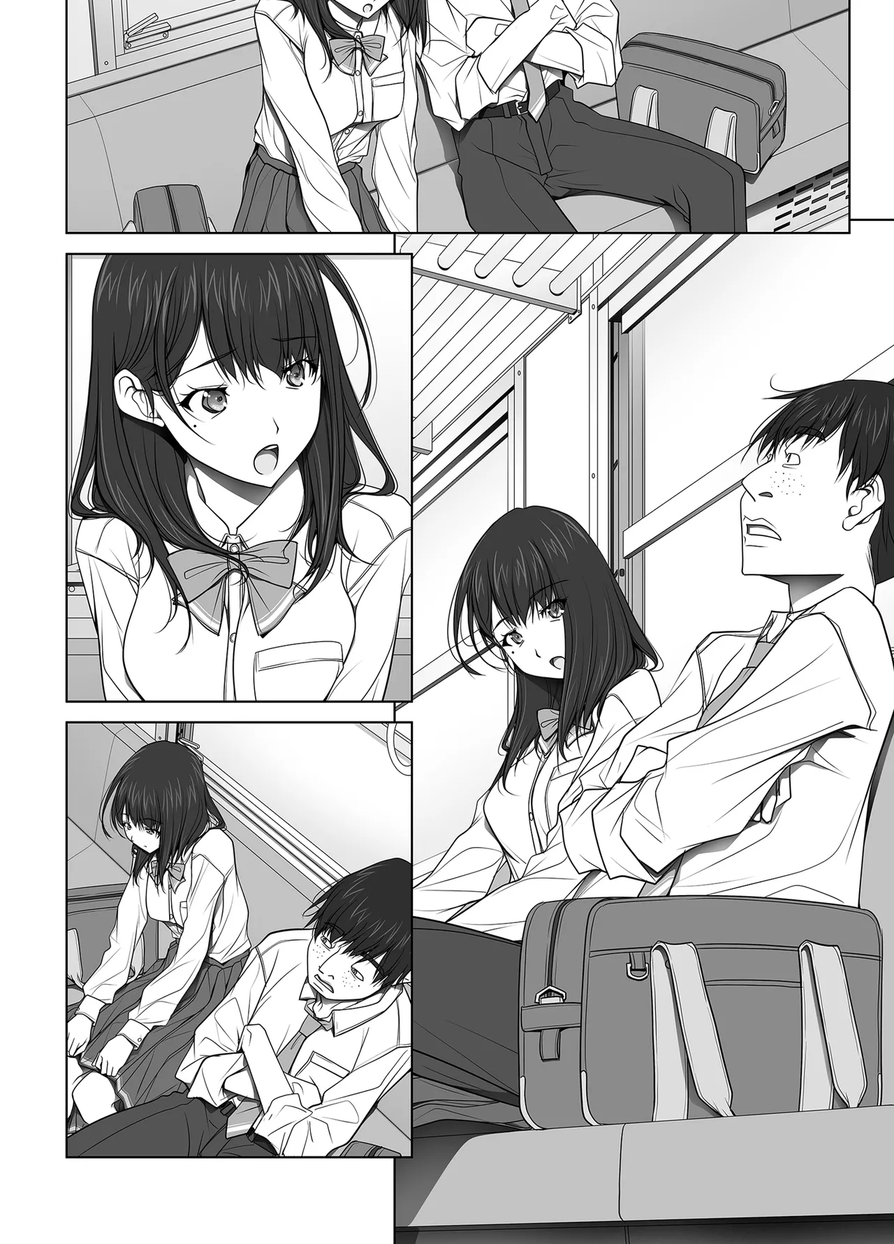 [彩～IRODORI～ (SOYOSOYO)] 彼女がパンツを穿かない理由 -JK淫行ローカル鉄道編- 前編 (オリジナル) [DL版] Page.159