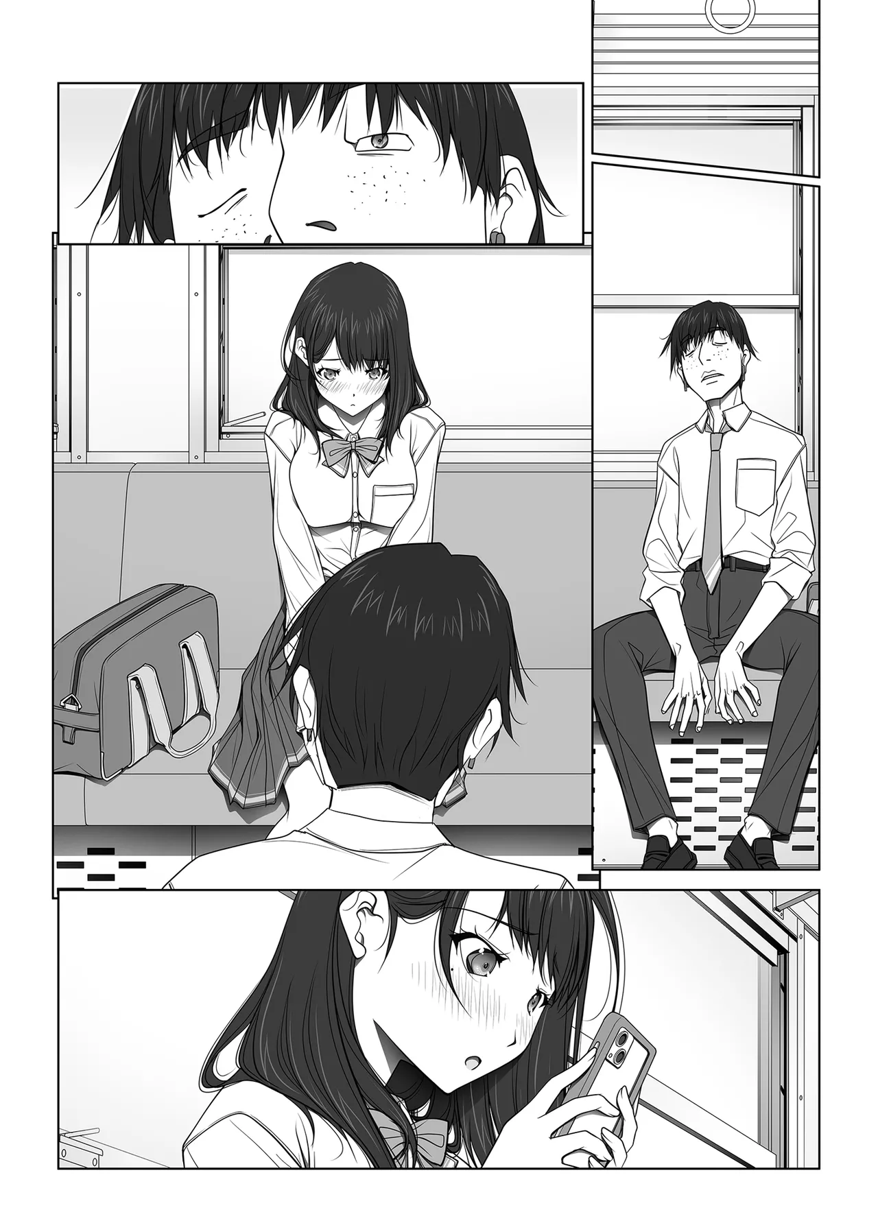 [彩～IRODORI～ (SOYOSOYO)] 彼女がパンツを穿かない理由 -JK淫行ローカル鉄道編- 前編 (オリジナル) [DL版] Page.161