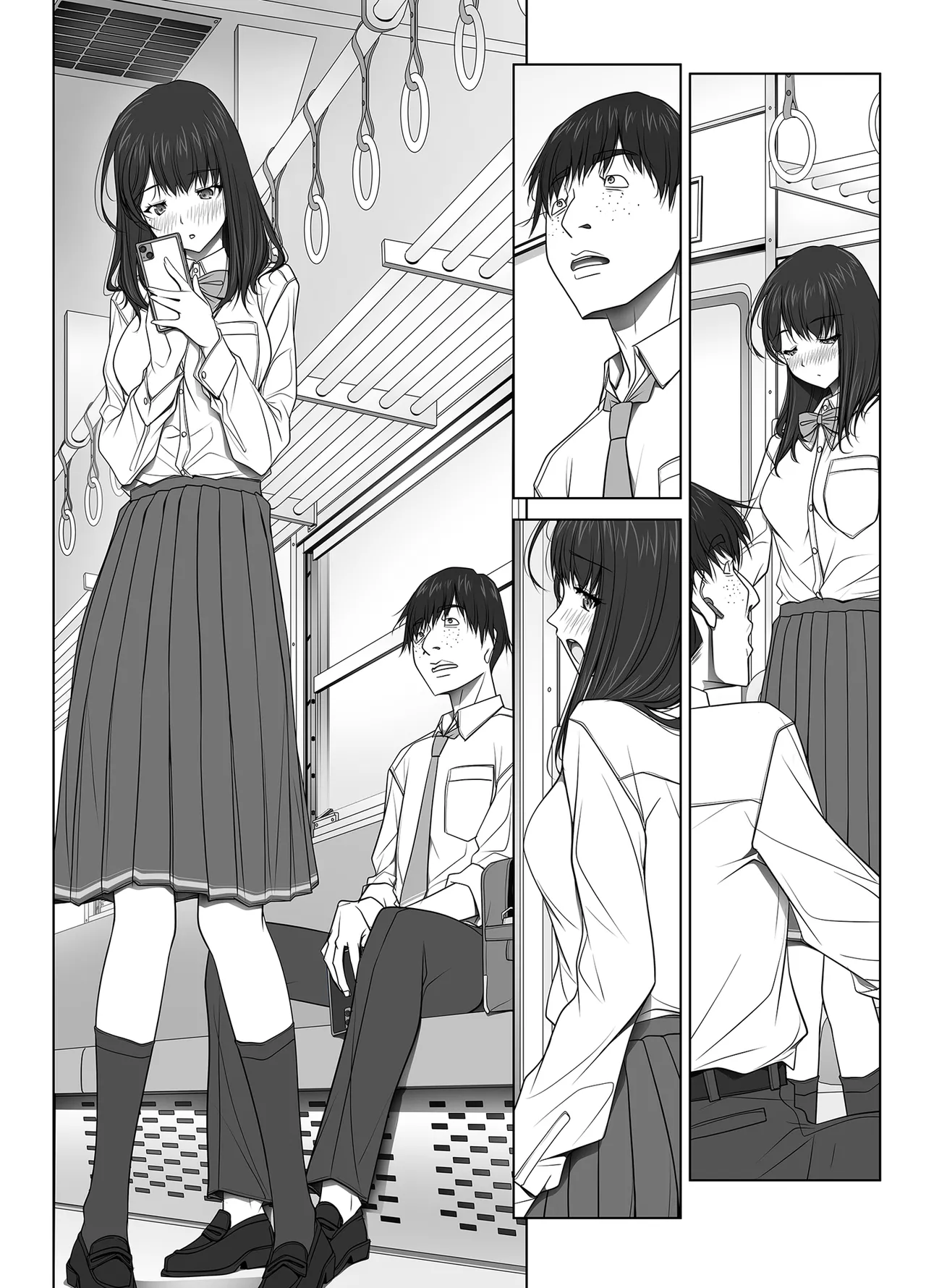 [彩～IRODORI～ (SOYOSOYO)] 彼女がパンツを穿かない理由 -JK淫行ローカル鉄道編- 前編 (オリジナル) [DL版] Page.167