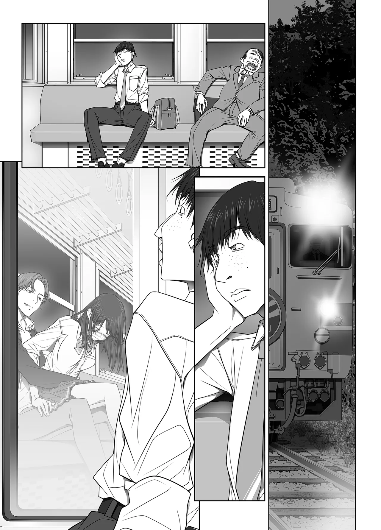 [彩～IRODORI～ (SOYOSOYO)] 彼女がパンツを穿かない理由 -JK淫行ローカル鉄道編- 前編 (オリジナル) [DL版] Page.168