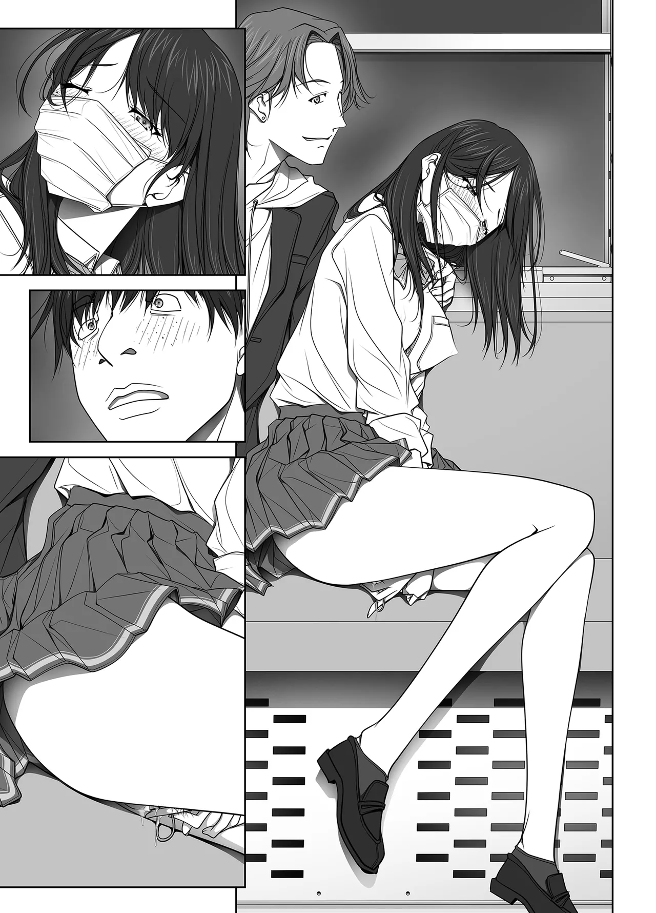 [彩～IRODORI～ (SOYOSOYO)] 彼女がパンツを穿かない理由 -JK淫行ローカル鉄道編- 前編 (オリジナル) [DL版] Page.180