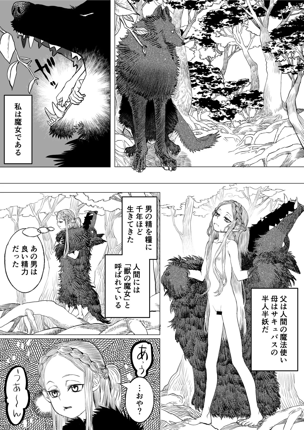 獣の魔女が抱く恋と加護 Page.4