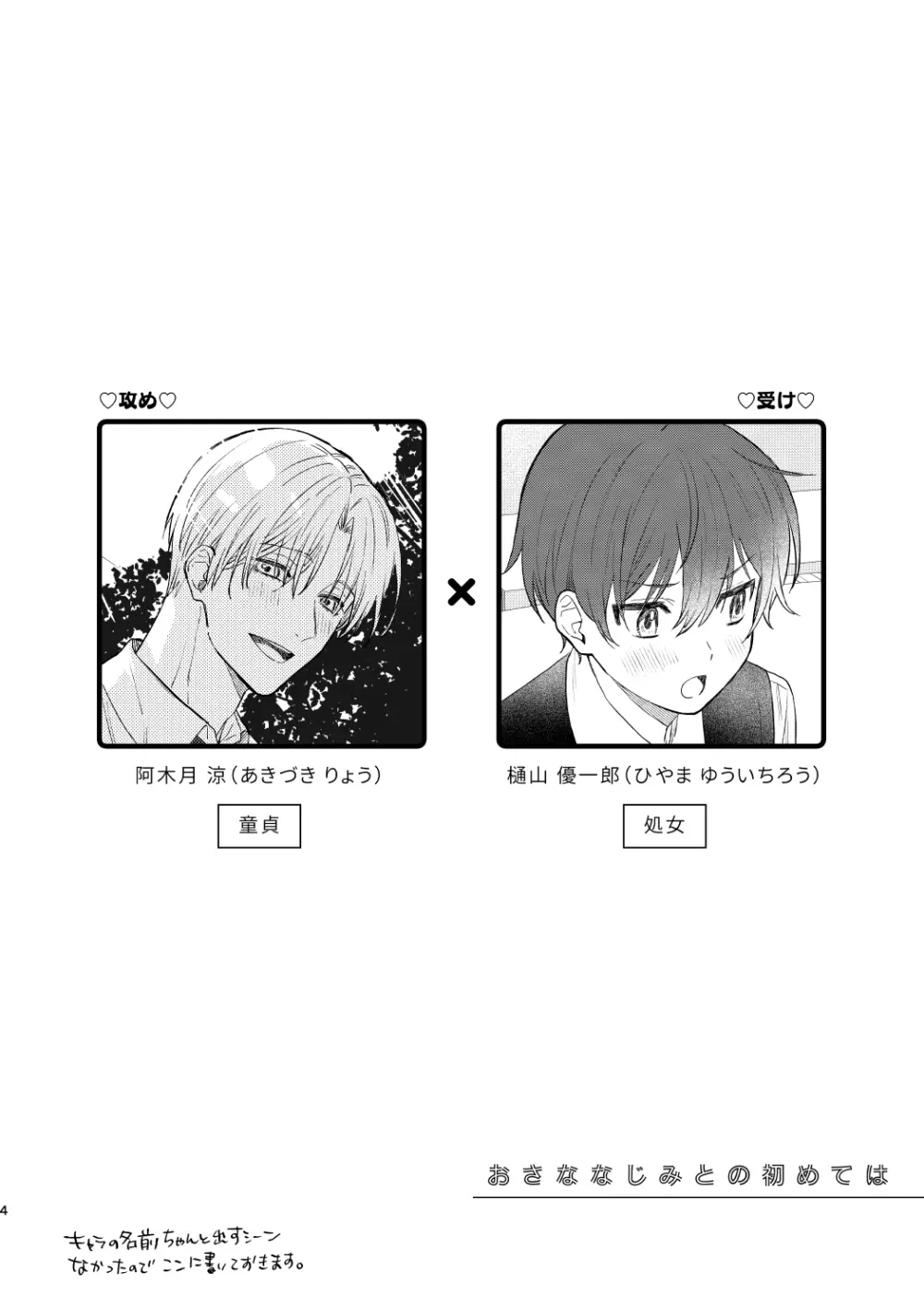 おさななじみとの初めては Page.3