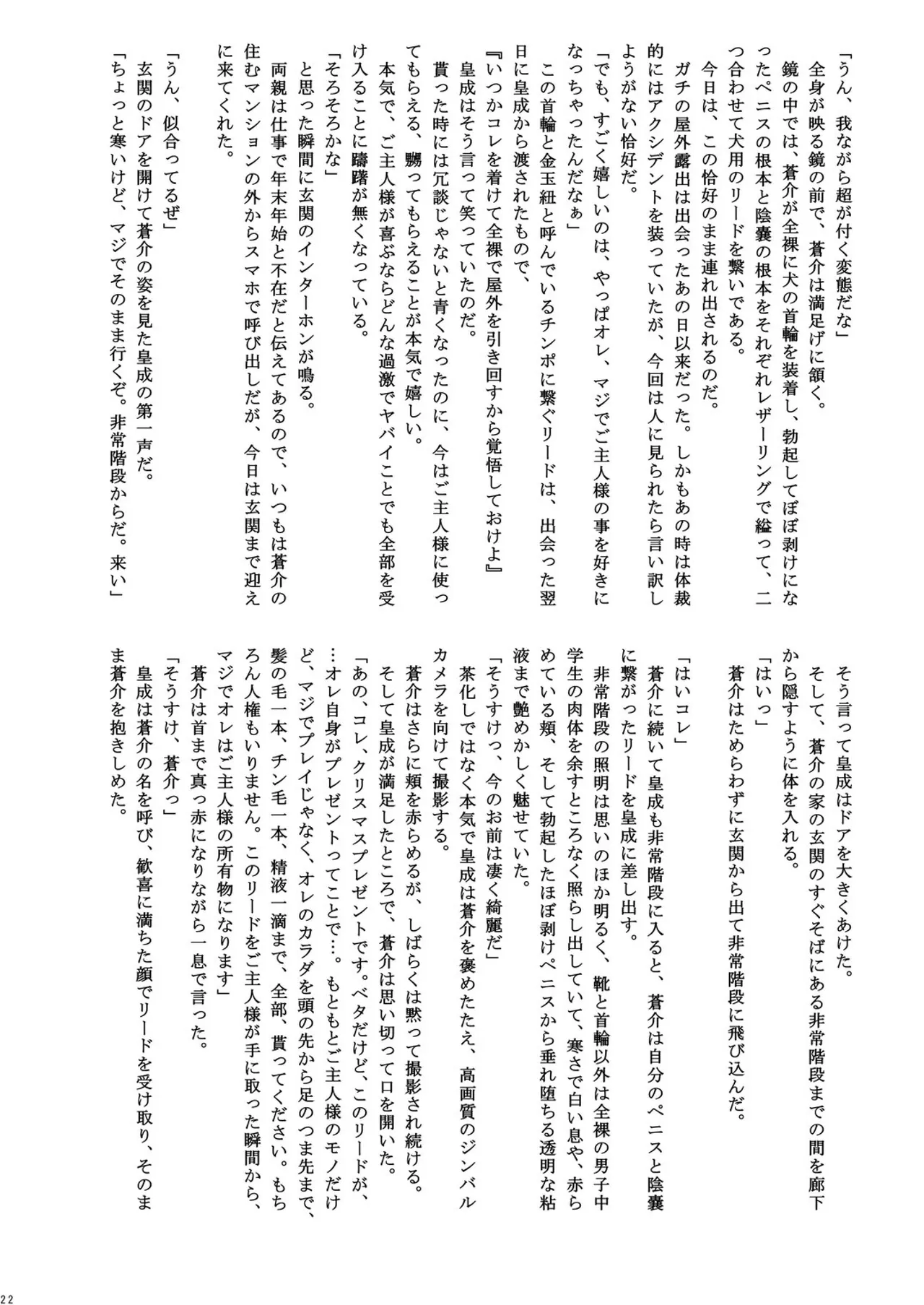 ご主人様と冬休み Page.22