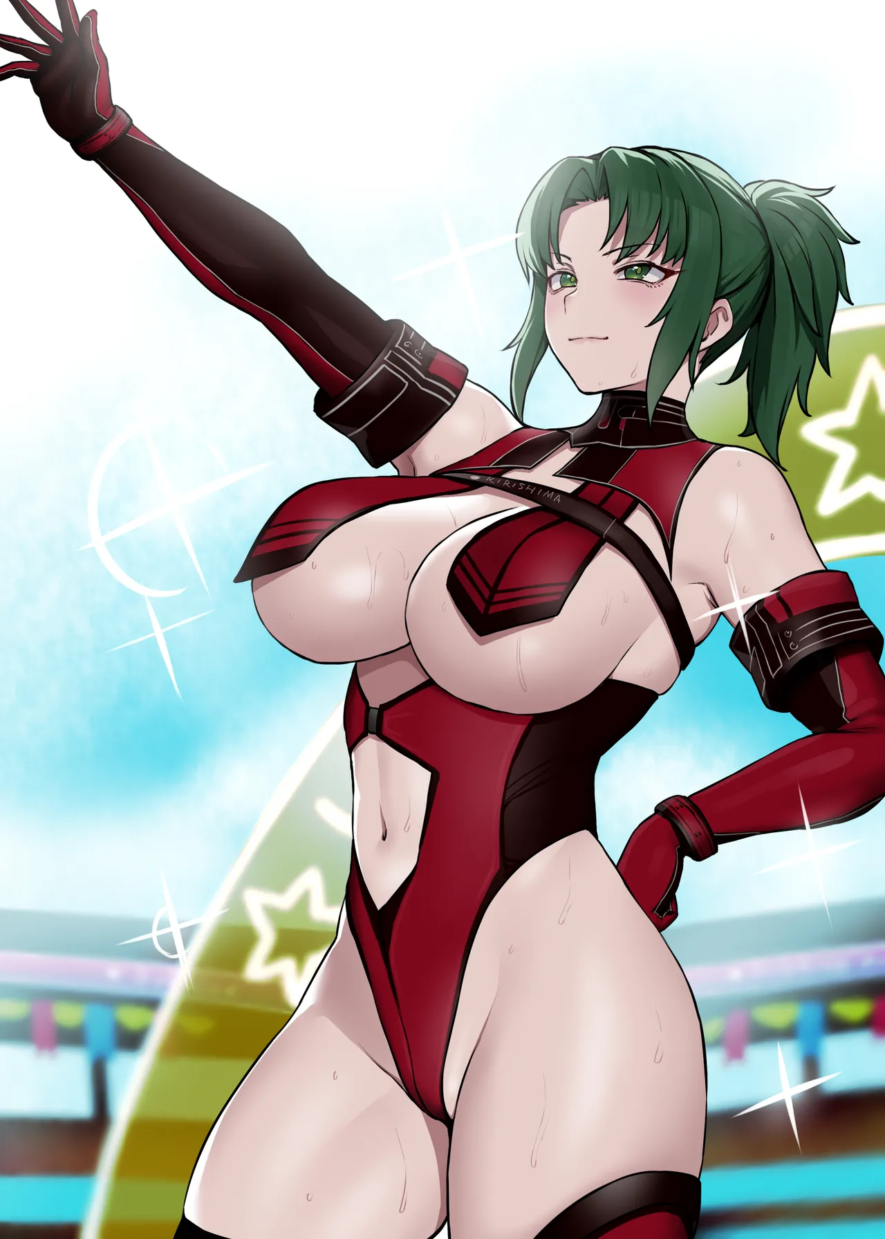 陽南杏里のラブラブド変態露出SEX②ファンに罵倒されながら Page.5