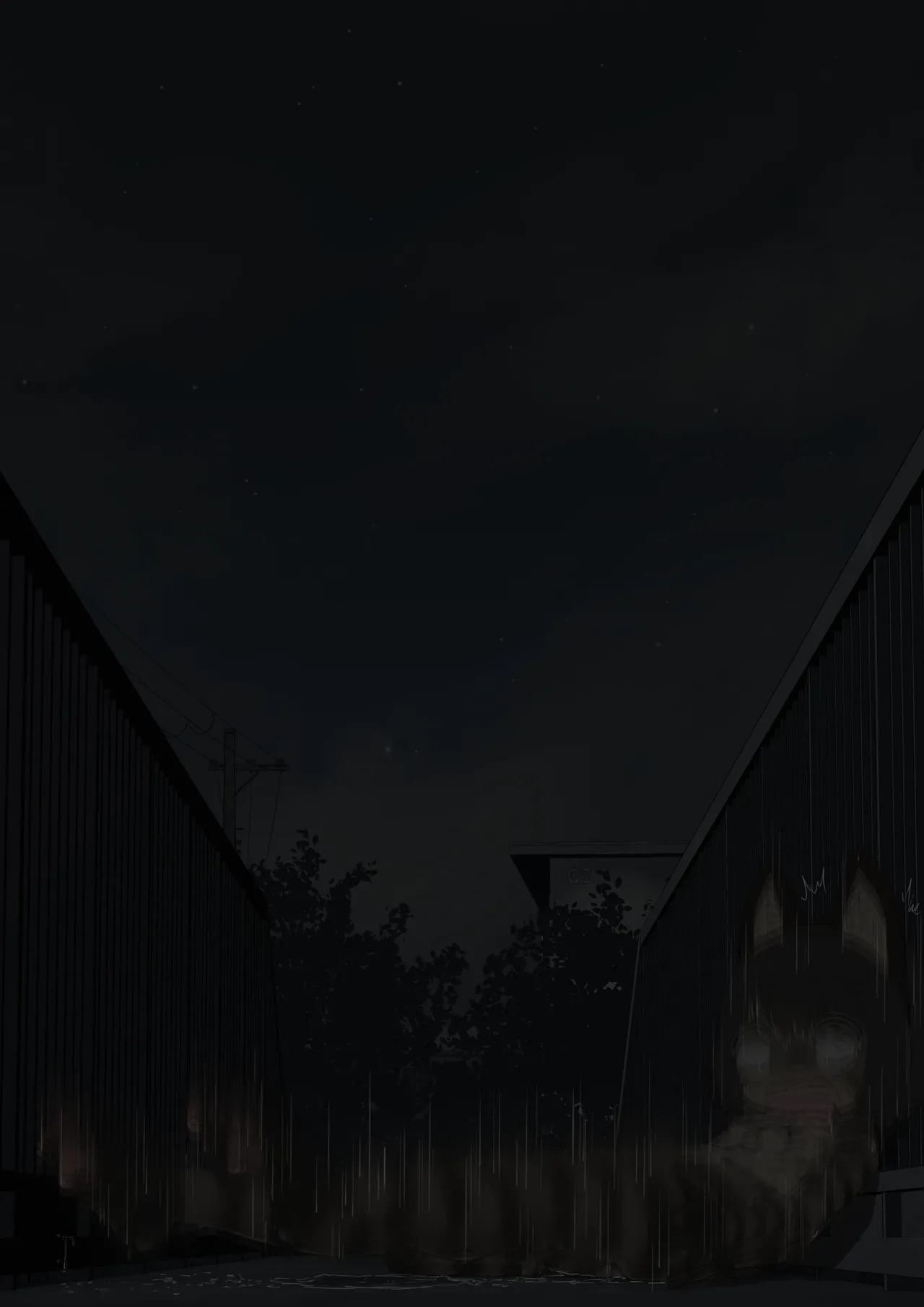 全裸に猫のボディペイントをされて夜の町を露出徘徊するハメになるお話 Page.50