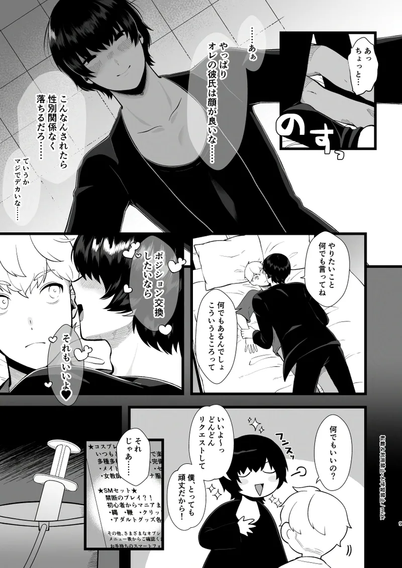 高身長メスお兄さんは彼氏のことが想像以上にめっちゃ好き2 Page.8