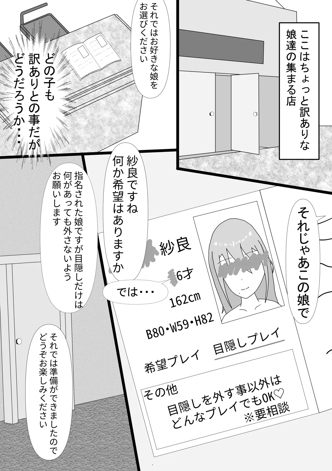 目隠し少女 Page.2