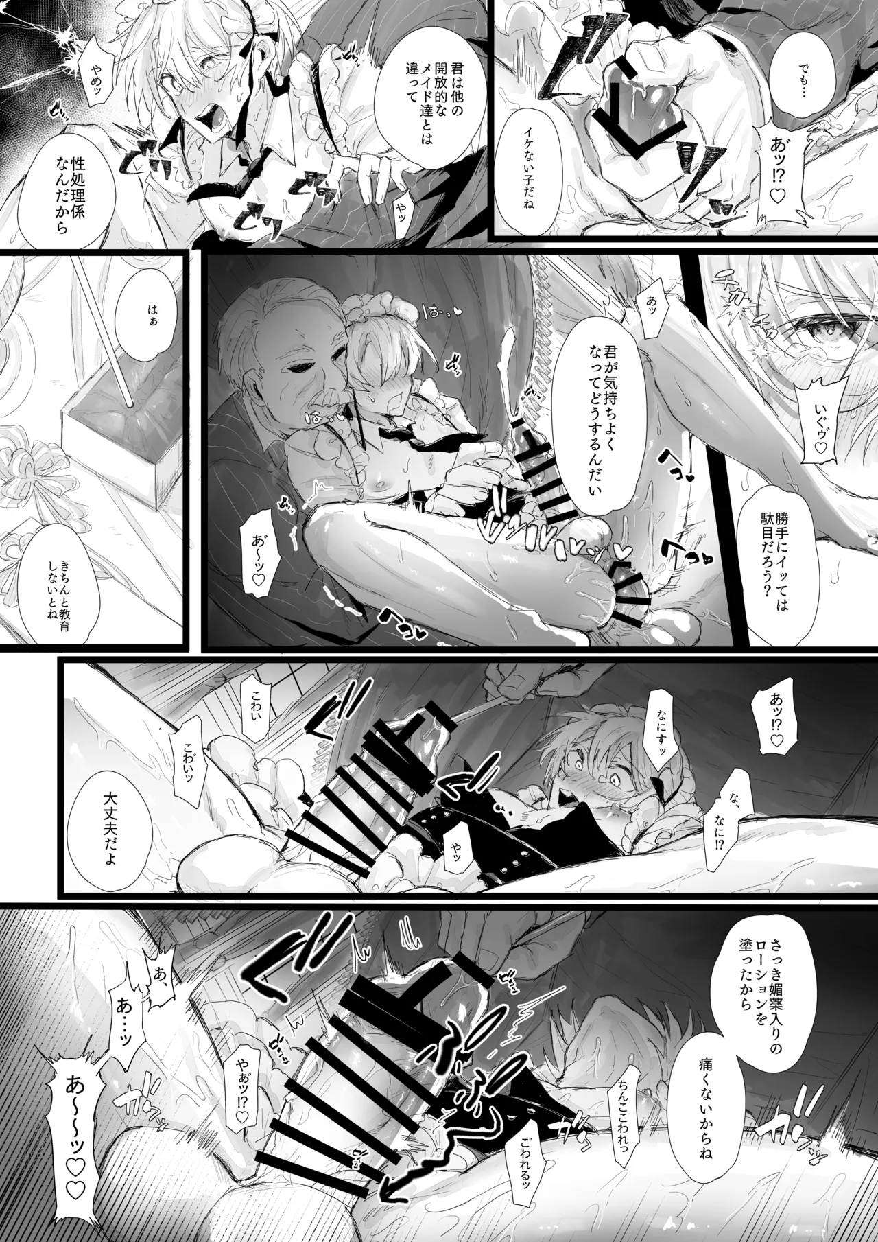 性処理メイドのお仕事 Page.12