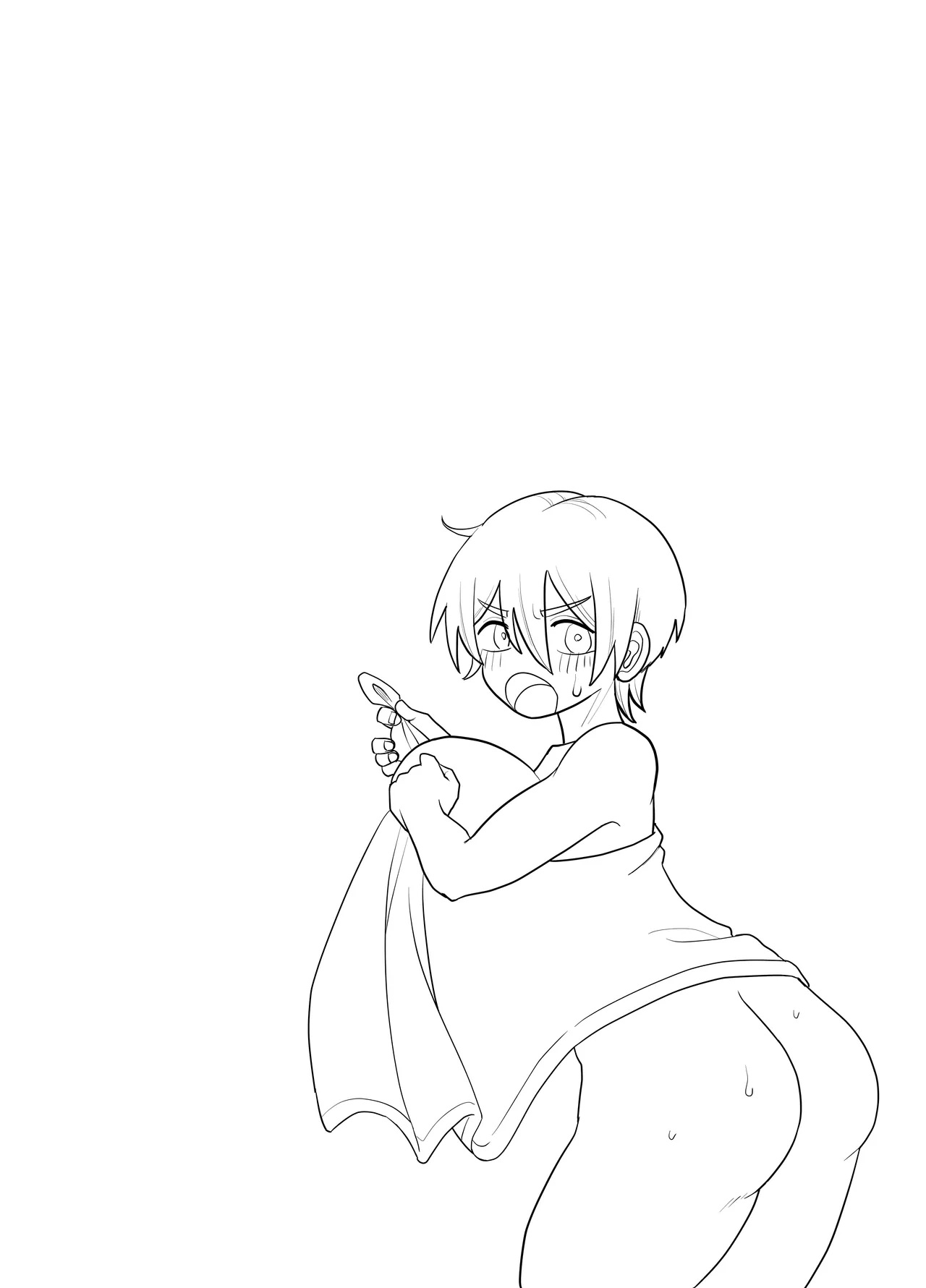 爆乳ボーイッシュ幼馴染と、一線を越える話。 Page.55