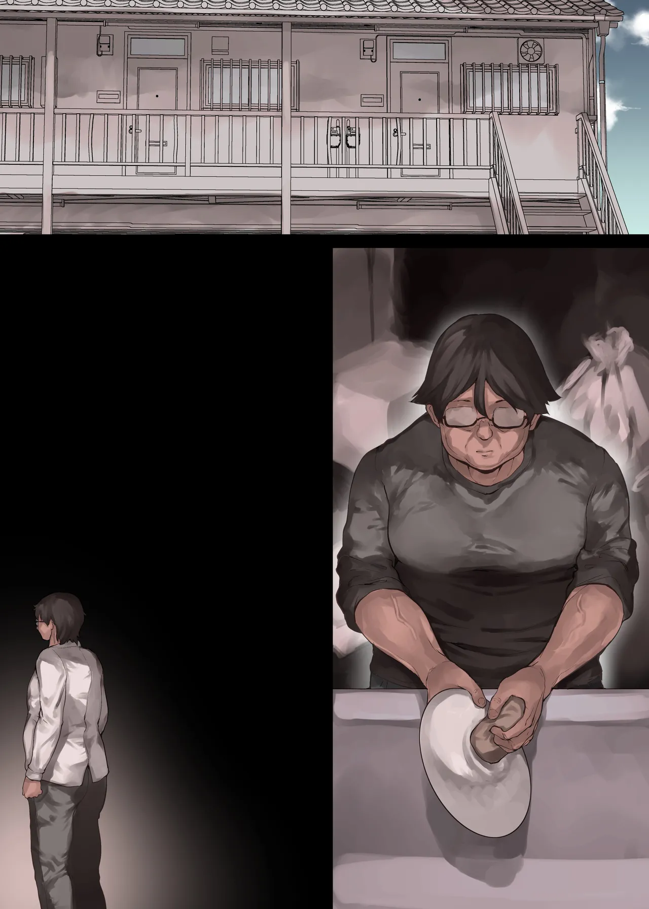 どうして家族なのにセックスするの…？── 義母と義妹はいつでも使用える花嫁 ── Page.134