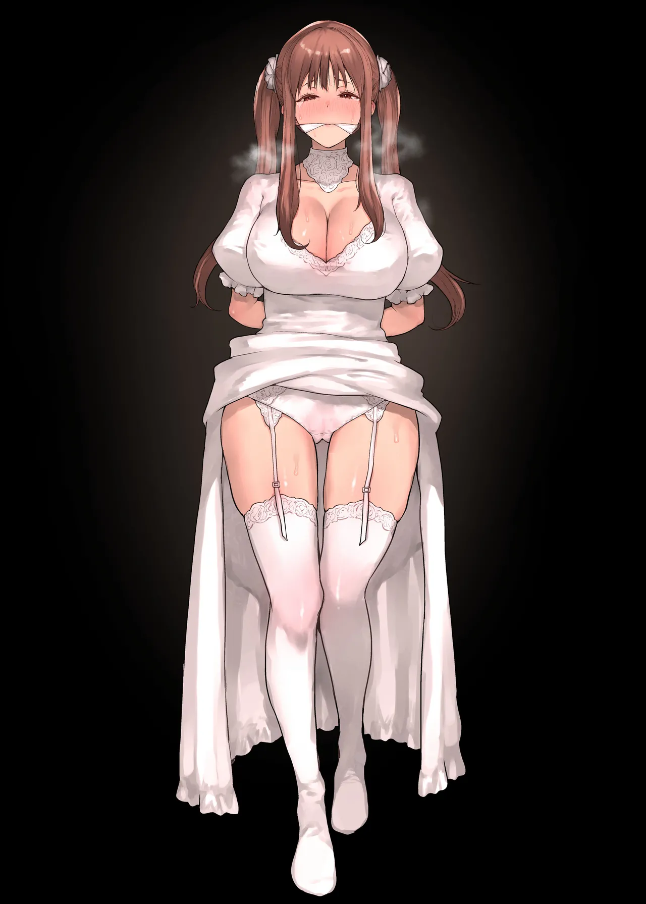 どうして家族なのにセックスするの…？── 義母と義妹はいつでも使用える花嫁 ── Page.136