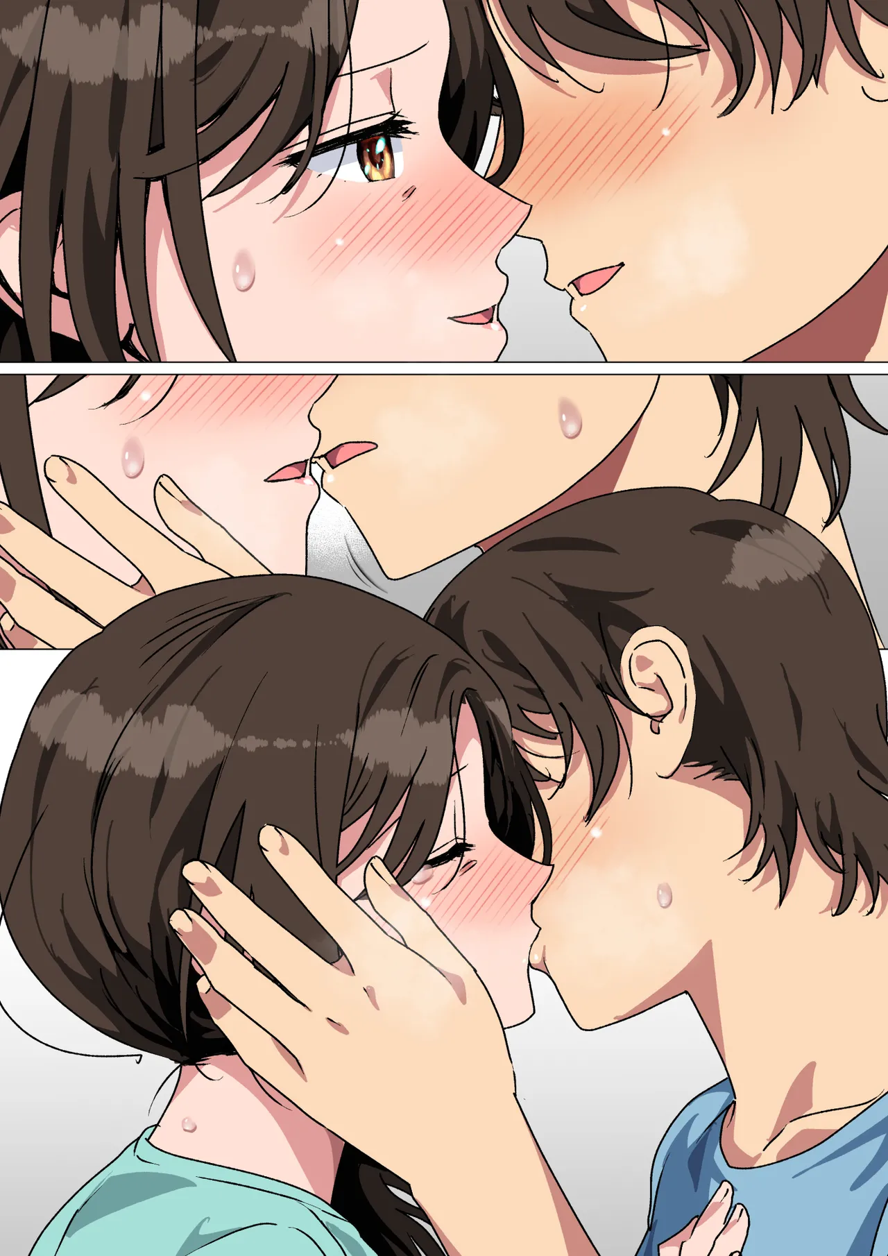 母がエッチな挑発してきたので我慢できずに反撃しました。 Page.117