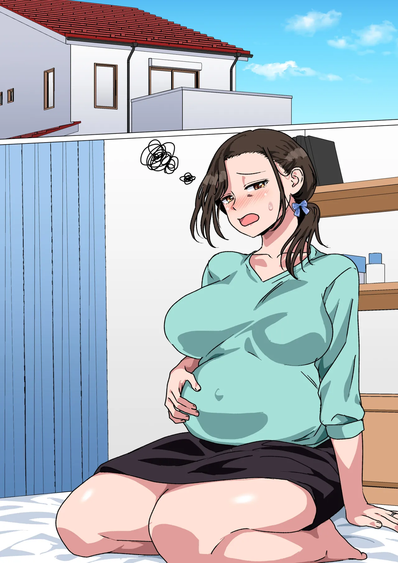 母がエッチな挑発してきたので我慢できずに反撃しました。 Page.138