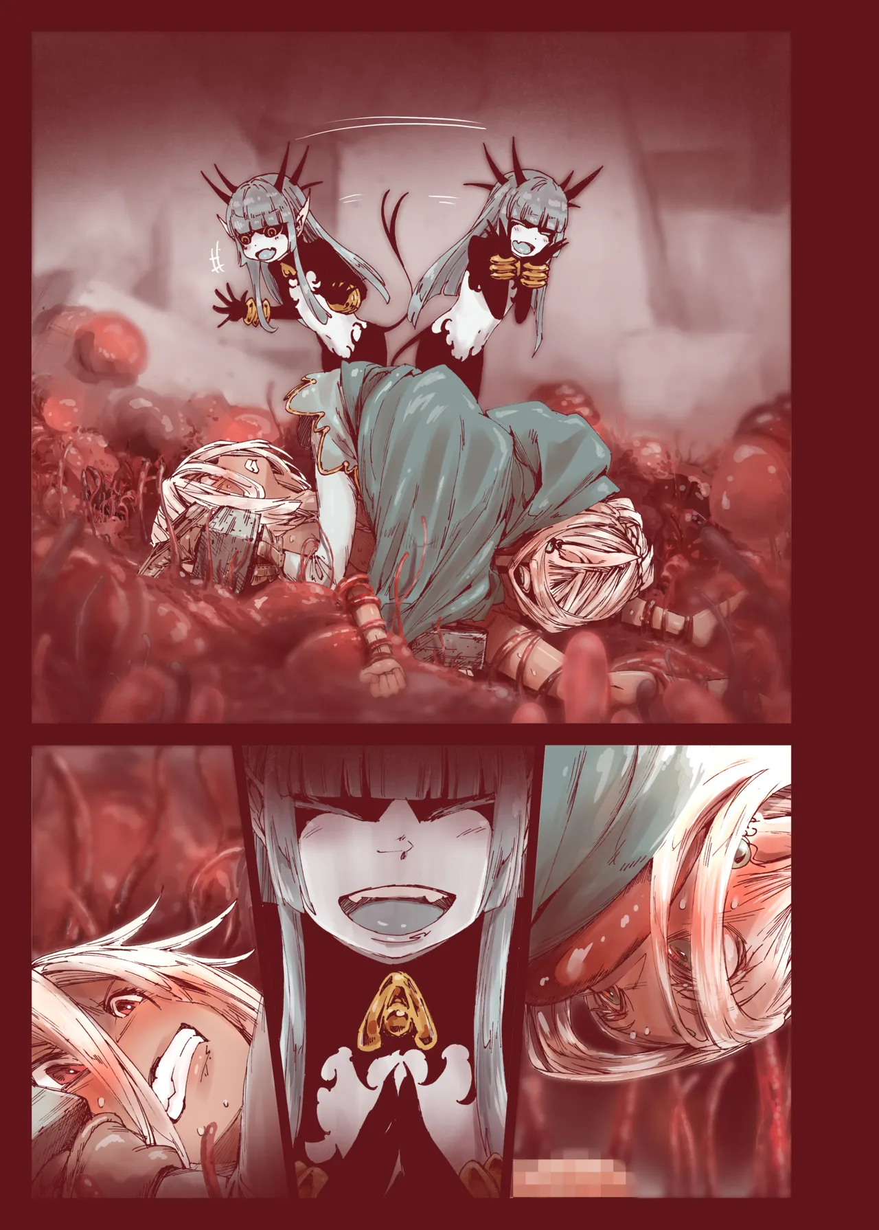 堕落 の 魔女 〜 初年 よしゃ と ツルペタ エルフ 和 以下にして 魔女 に 敗れた 化 Page.25