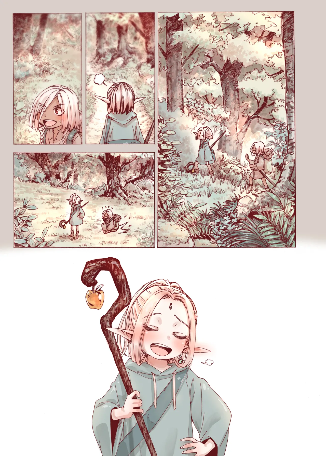 堕落 の 魔女 〜 初年 よしゃ と ツルペタ エルフ 和 以下にして 魔女 に 敗れた 化 Page.41