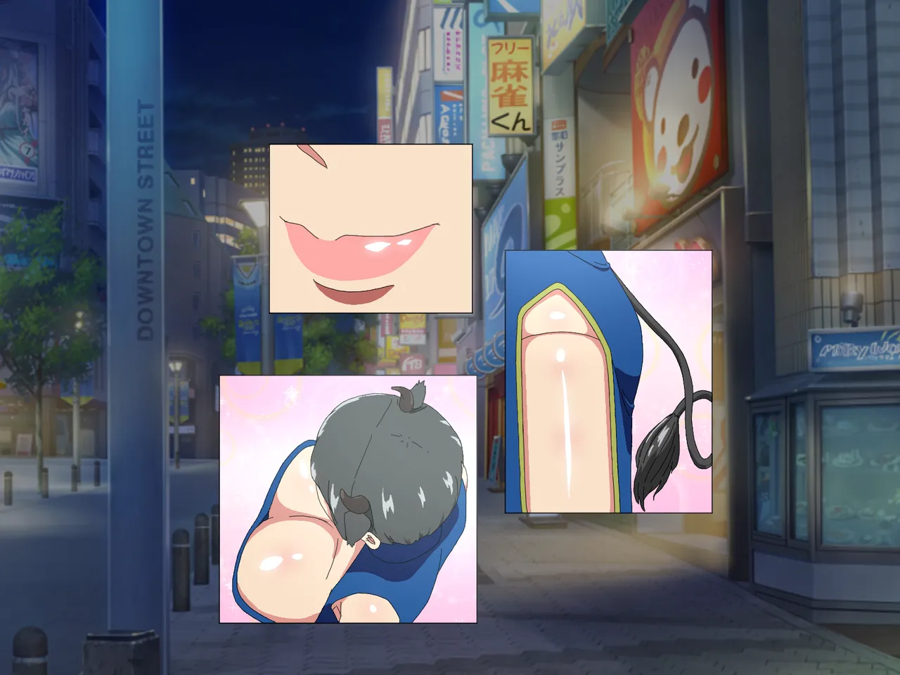 精液結び～ふたなり狐娘が爆乳牛娘と採精性行～前編 Page.174