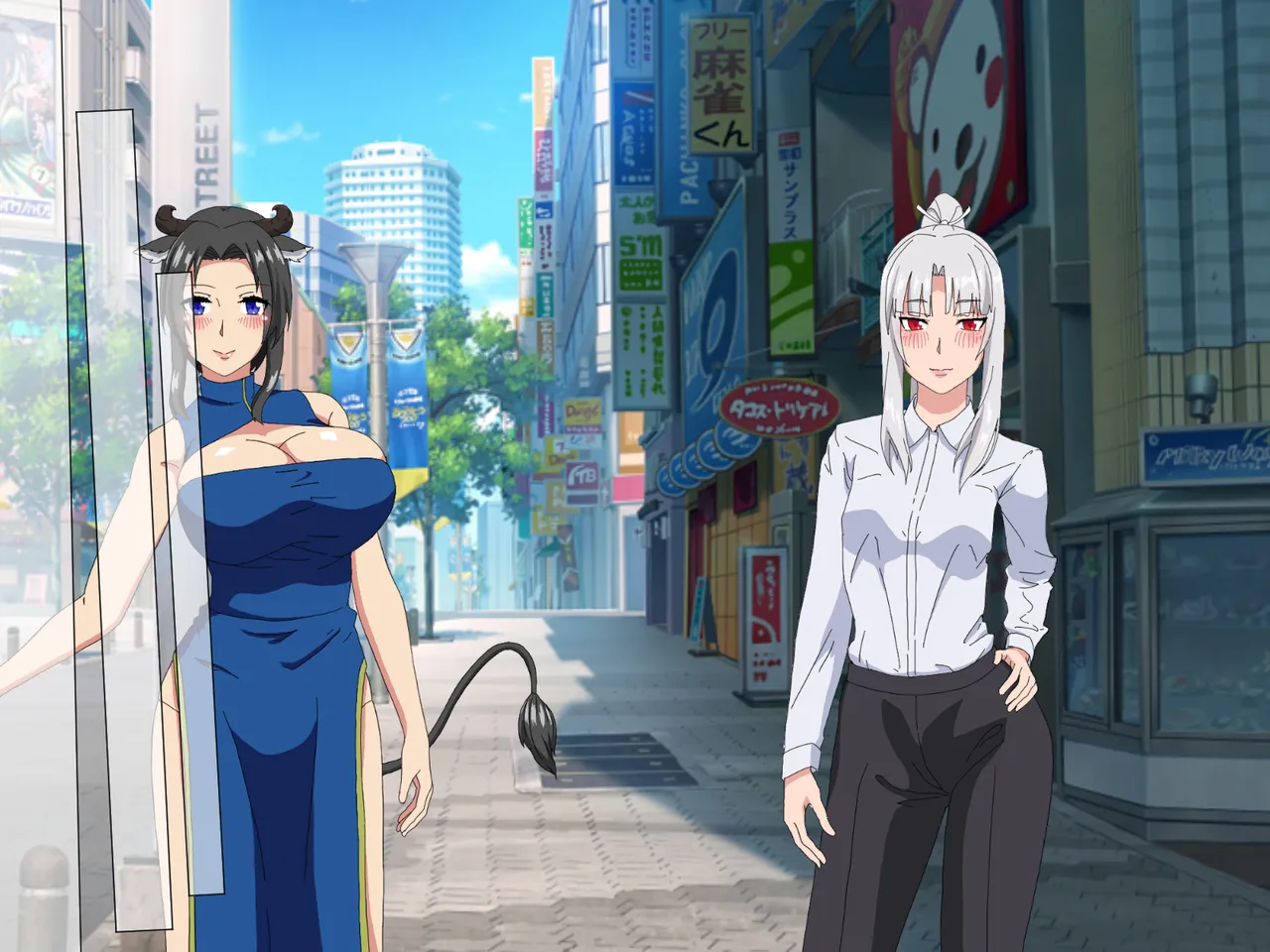 精液結び～ふたなり狐娘が爆乳牛娘と採精性行～前編 Page.234