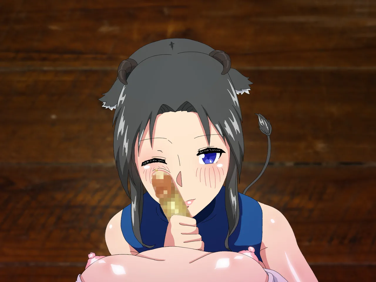 精液結び～ふたなり狐娘が爆乳牛娘と採精性行～後編 Page.226