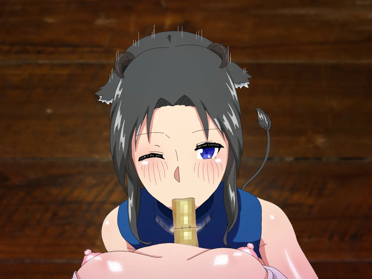 精液結び～ふたなり狐娘が爆乳牛娘と採精性行～後編 Page.228