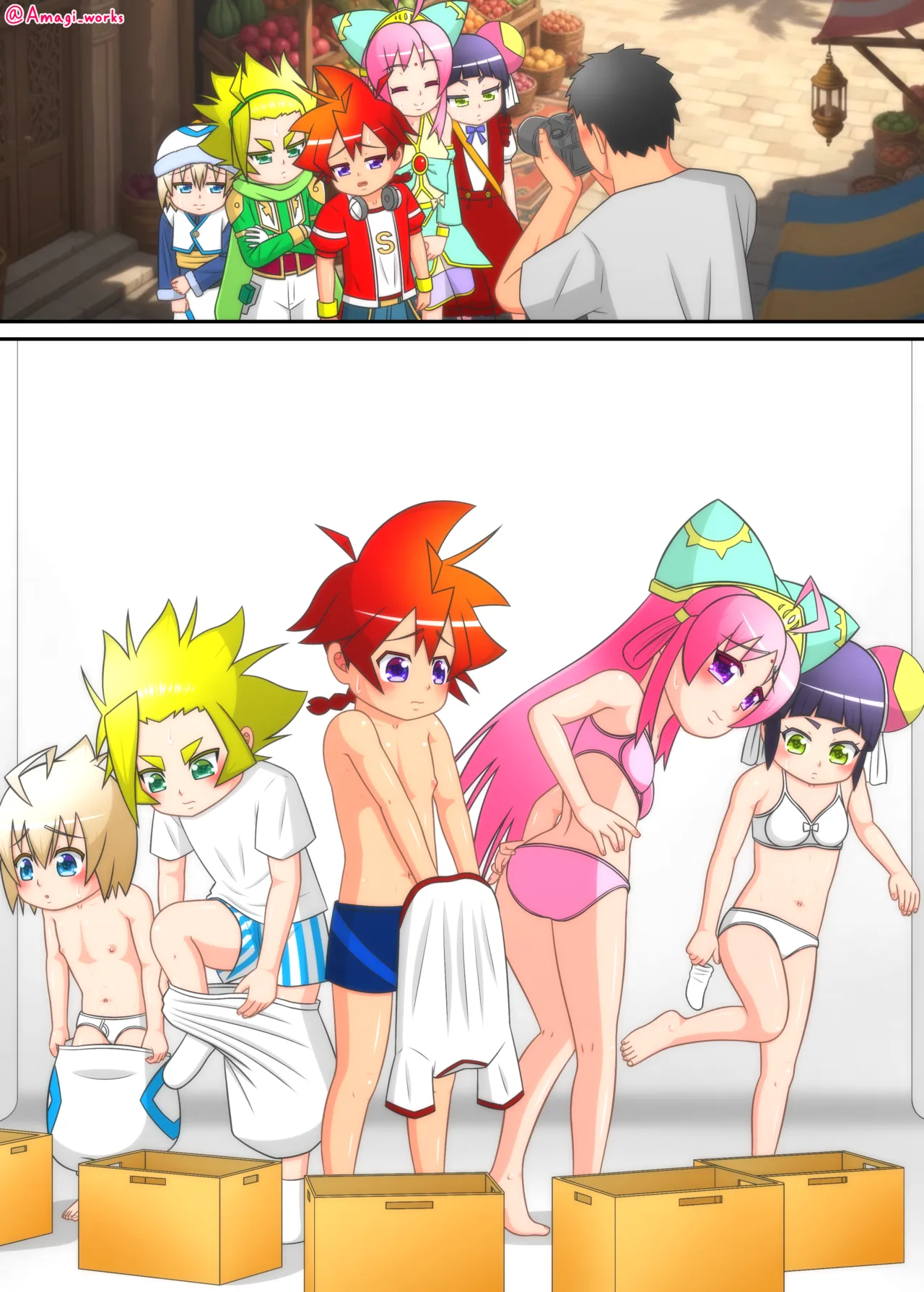 ヘアヌード撮影会をする Page.10