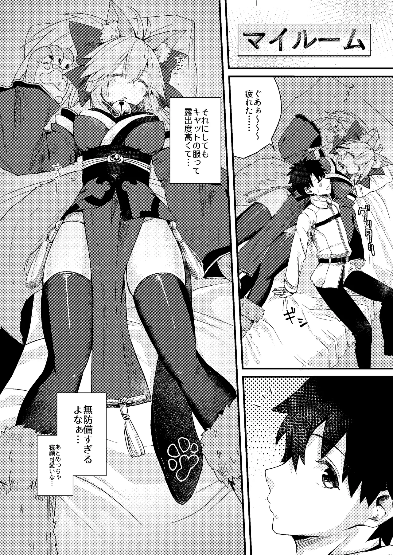 無防備睡眠タマモキャット Page.5