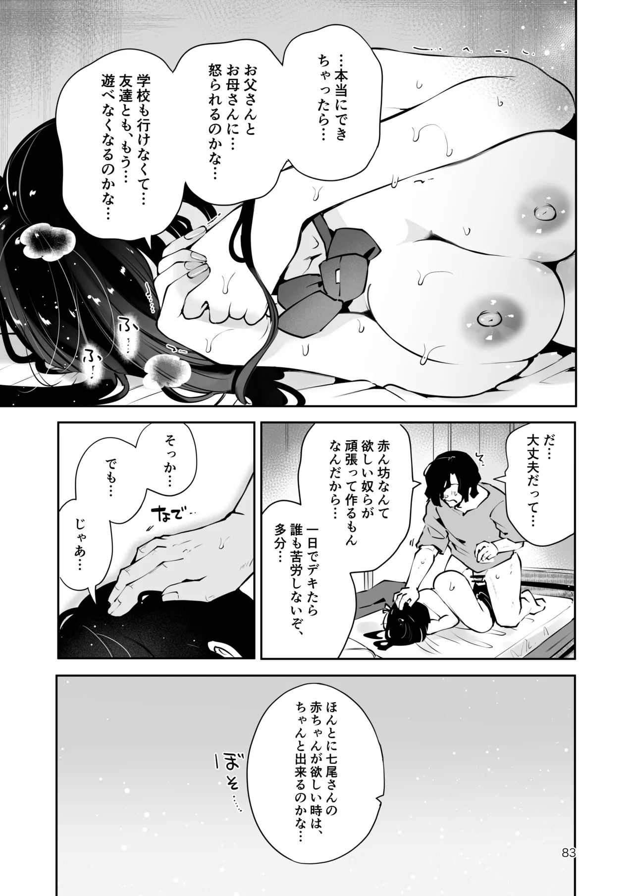 元教え子の清楚系JKに通い妻させて孕ませる話〜真面目なんかじゃない〜 Page.82