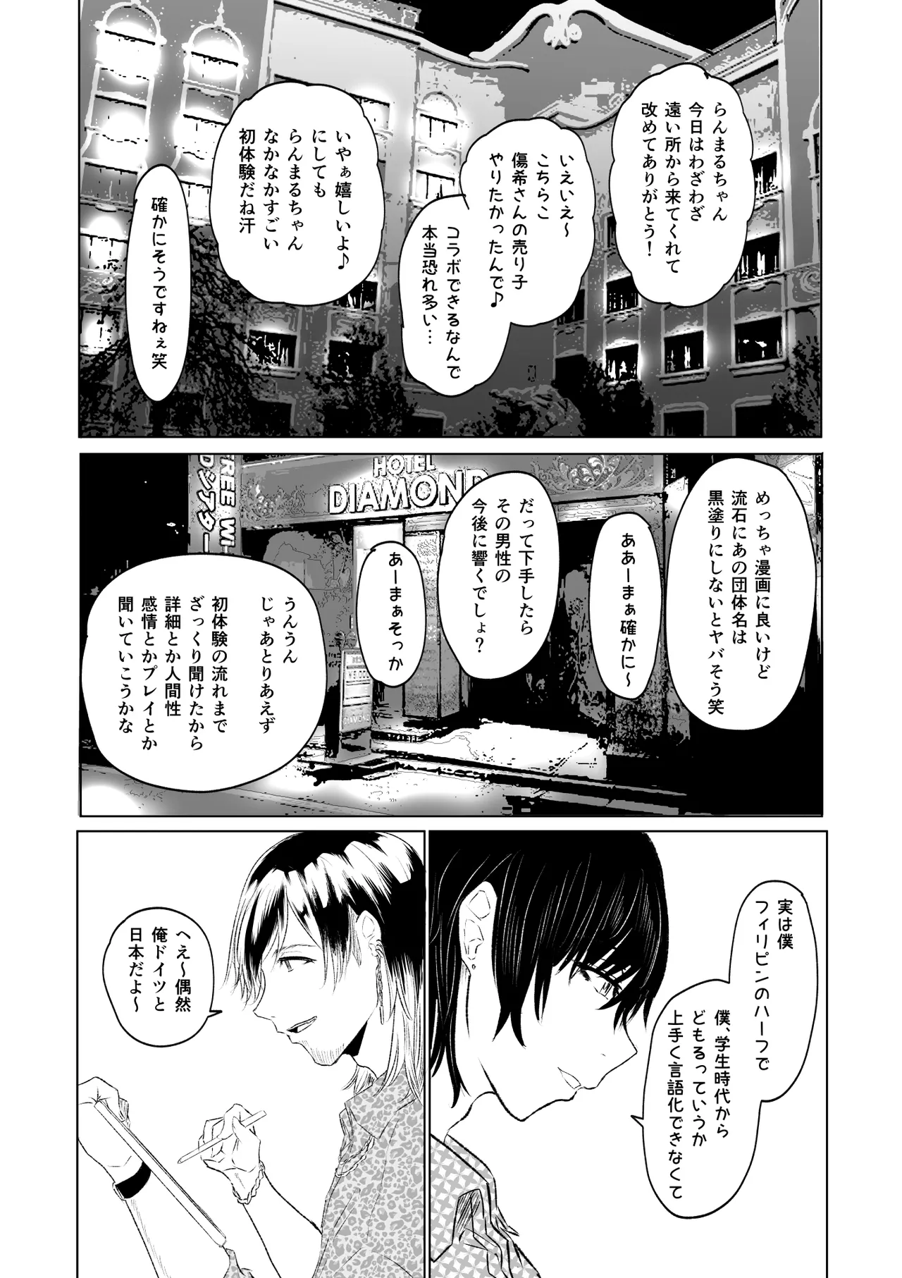 実録！マゾ男子学生らんまるちゃん Page.3