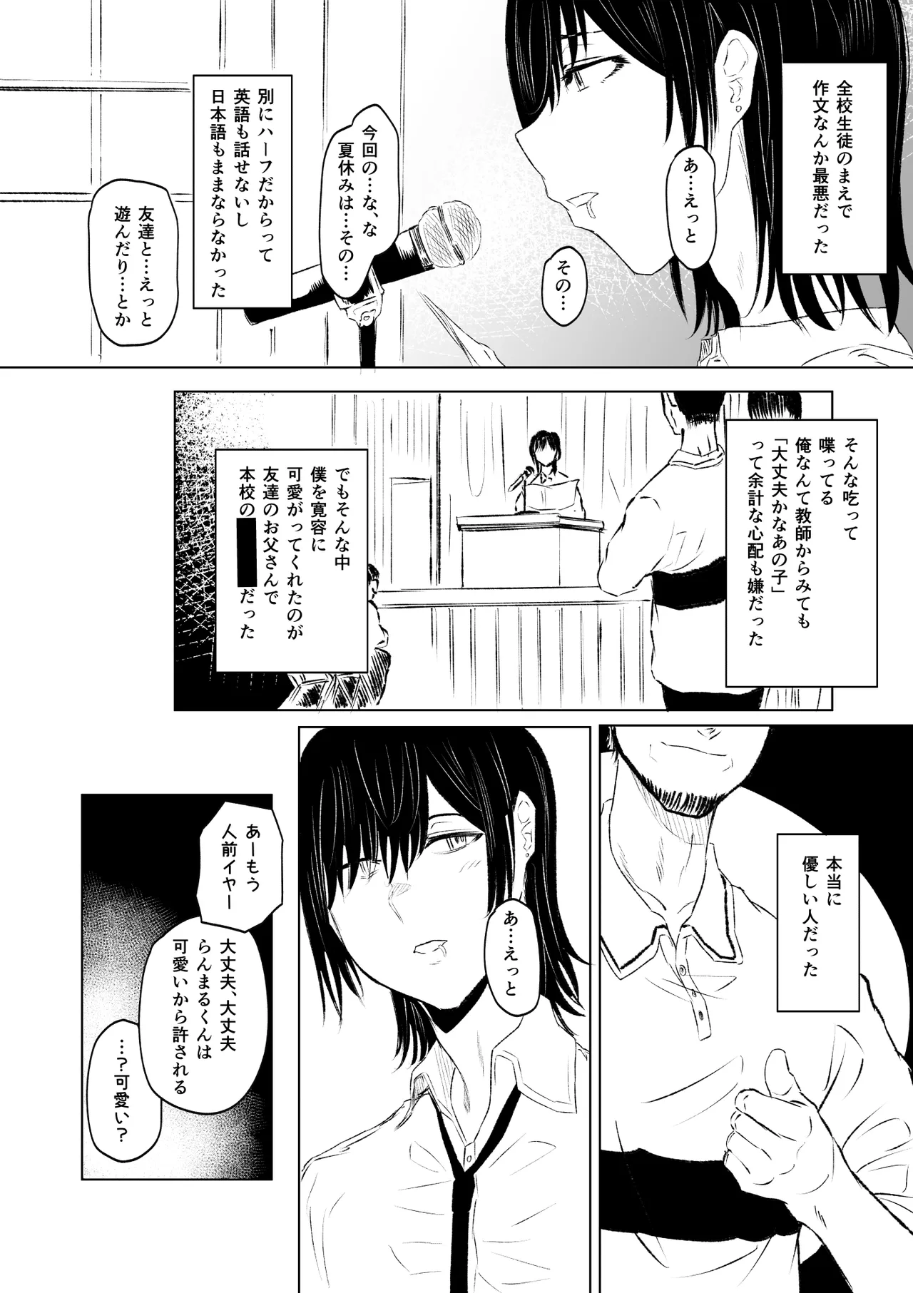 実録！マゾ男子学生らんまるちゃん Page.4