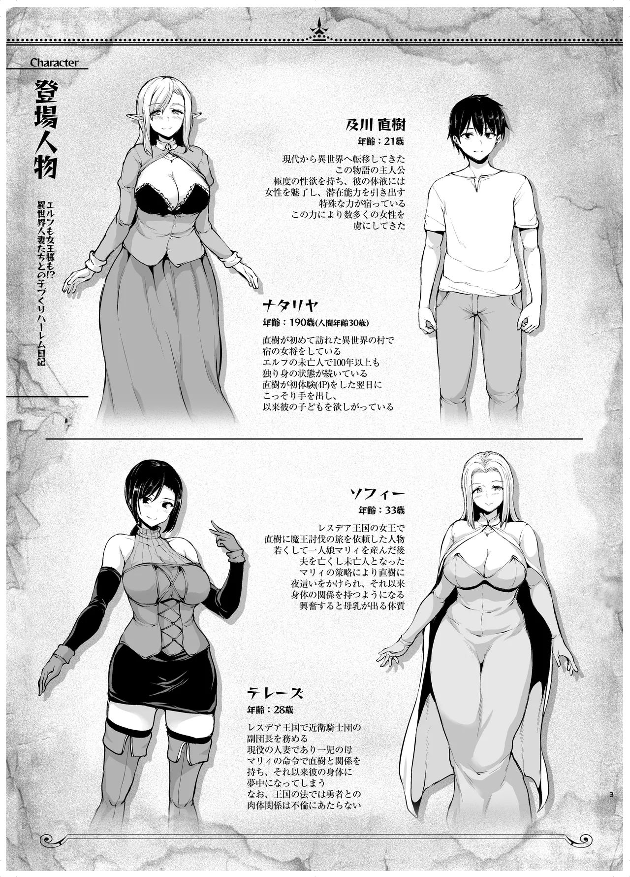 エルフも女王様も！？異世界人妻たちとの子づくりハーレム日記〜異世界ハーレム物語外伝〜 Page.2