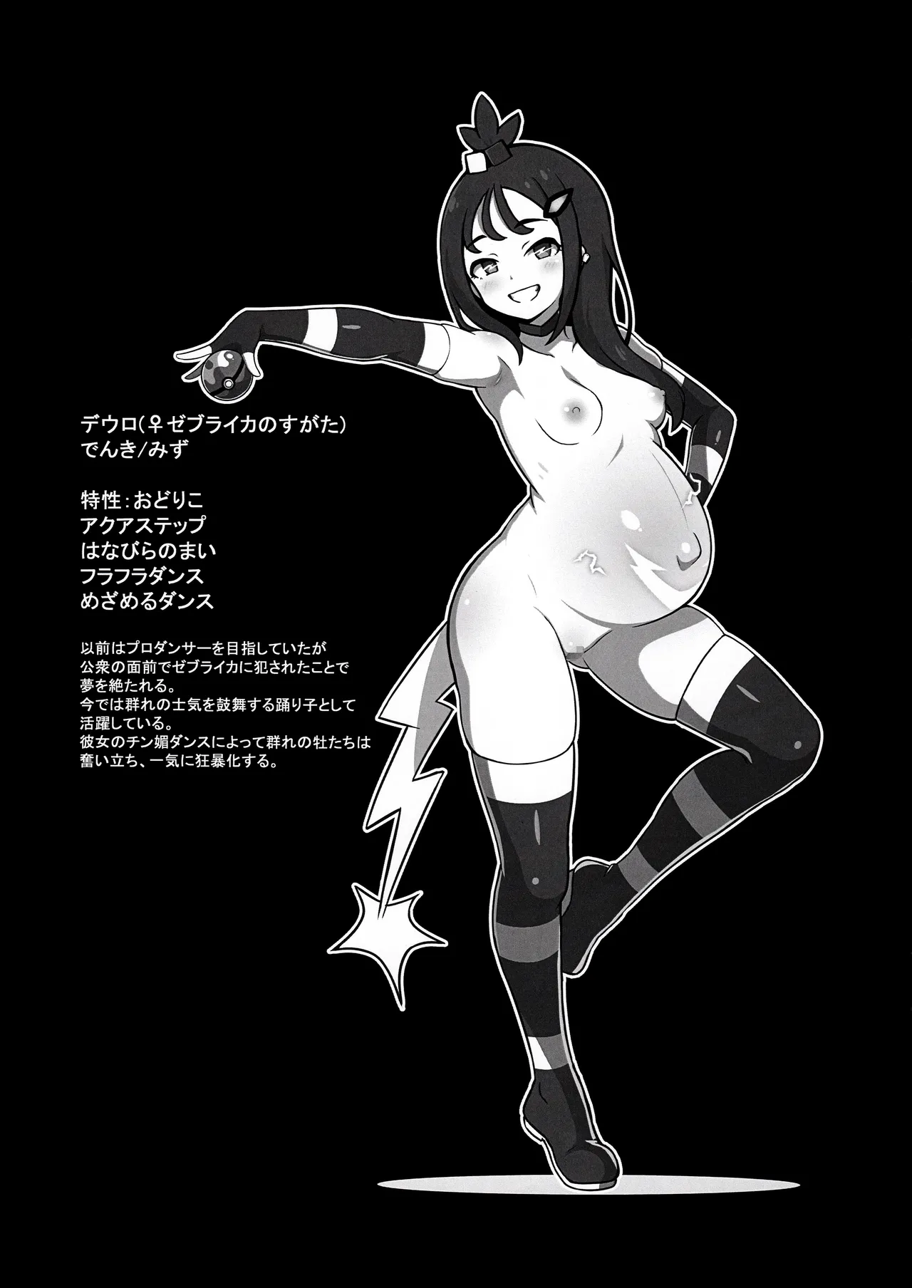 ♀ゼブライカ図鑑 ミアレ/パルデア編 Page.4