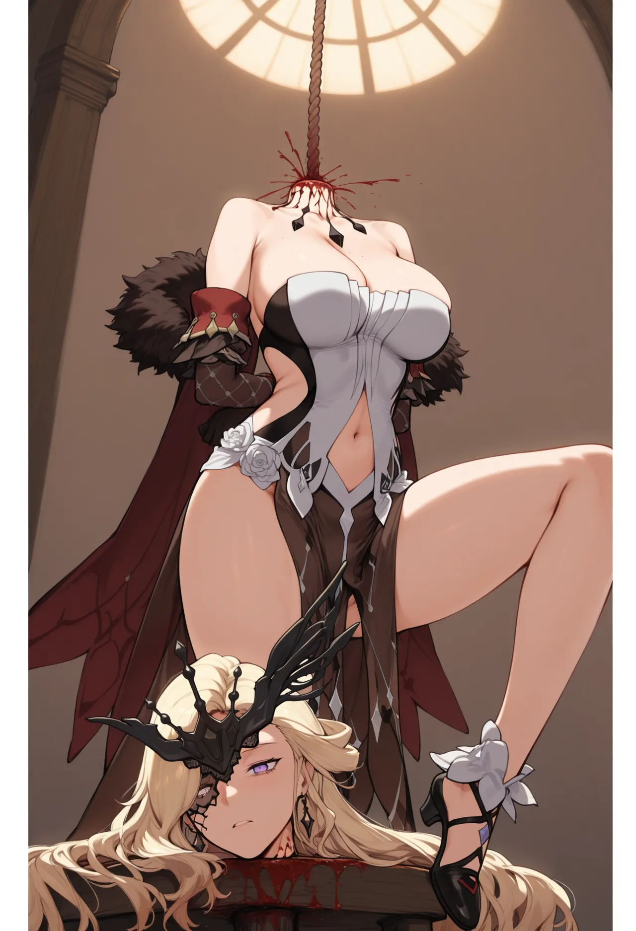 #グロ 如果女士在御前決鬥中沒有被雷劈成灰 - 重慶國民政府的插画 - pixiv Page.6