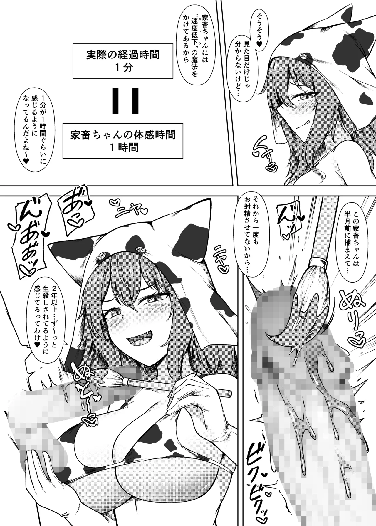 精液家畜の搾り方 Page.7