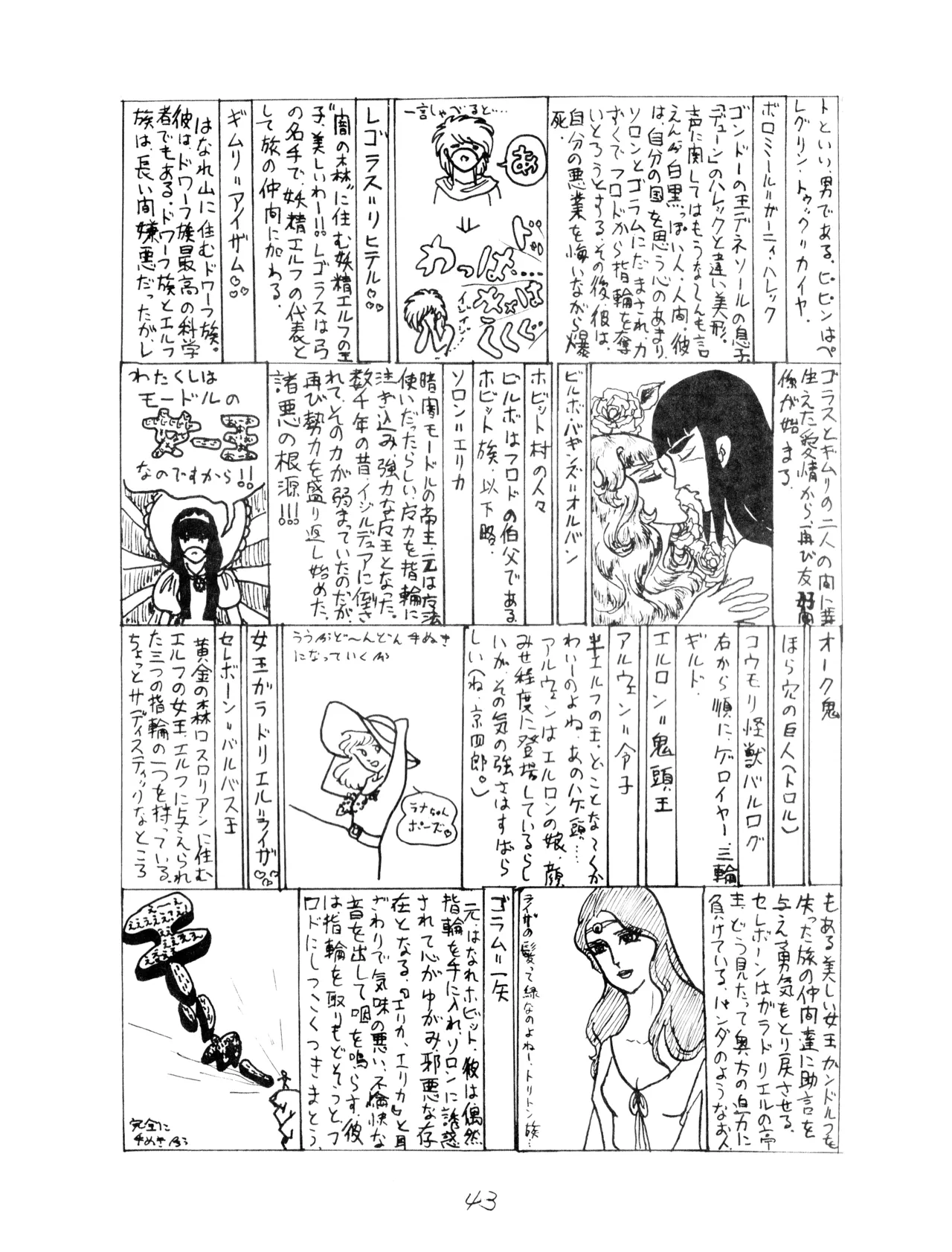 (C12) [Corporation Shameless] CORPORTATION SHAMELESS Special Issue 79' (1979) 昭和 54年 Page.43