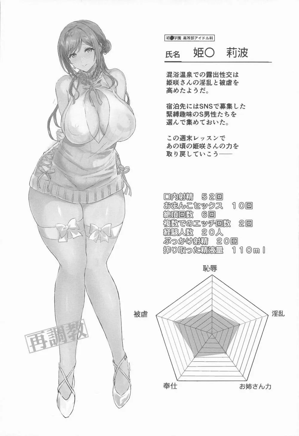 (C107) [ねこバス停 (しゃあ)] お姉ちゃんとおでかけ はみだしパコパコ旅館ピンクコンパニオン編 (学園アイドルマスター) Page.3