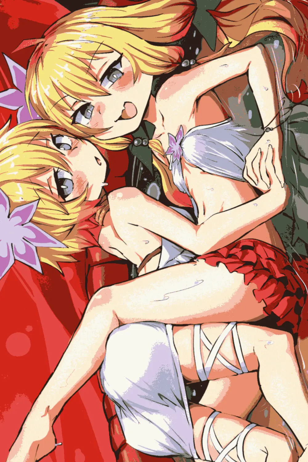 (強欲で謙虚なイベントTURN18) [サークル兎耳屋 (兎耳山みしろ)] 蟲惑魔姉妹の落とし穴 (遊戯王) Page.15