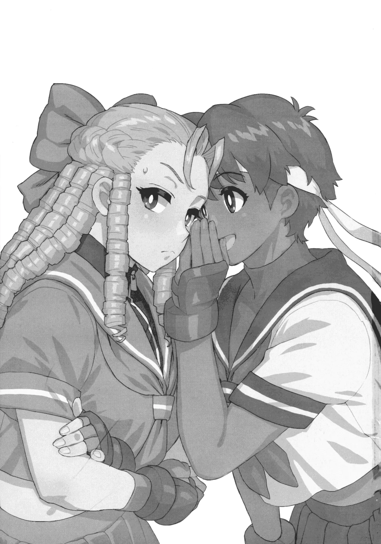 (COMIC1☆27) [MURDER HOUSE (若穂りく)] 日焼けしたら生えちゃった! (ストリートファイター) Page.3