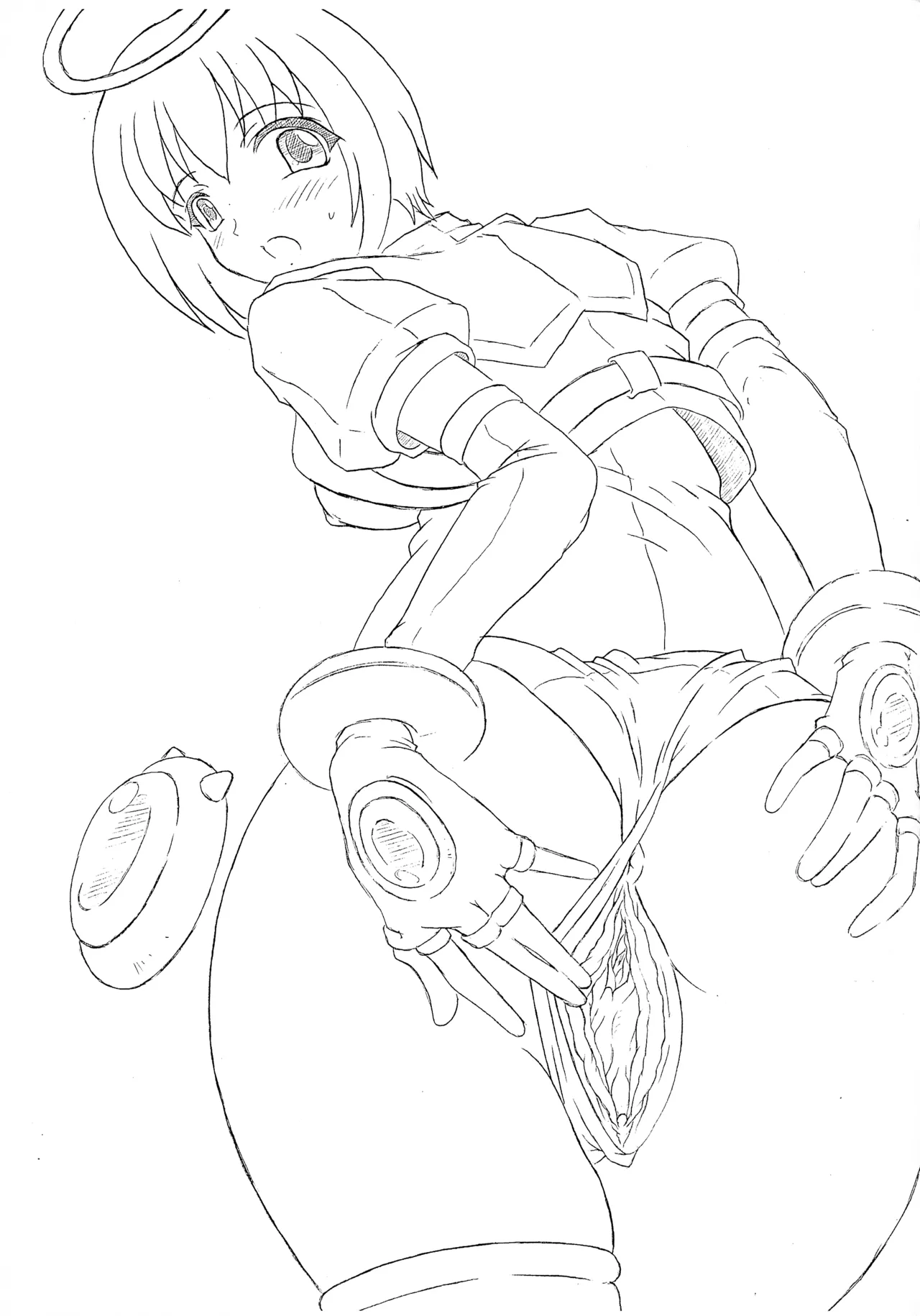 [POC (ハンツ。)] 白黒部屋出張版 D型 (魔界天使ジブリール) Page.2