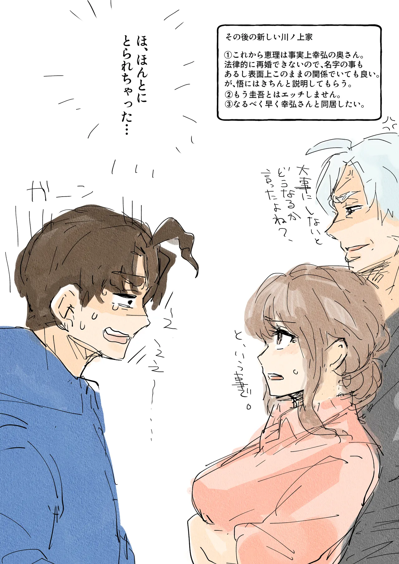 川ノ上恵理は夫の寝取らせ趣味で義父に体を許す Page.29