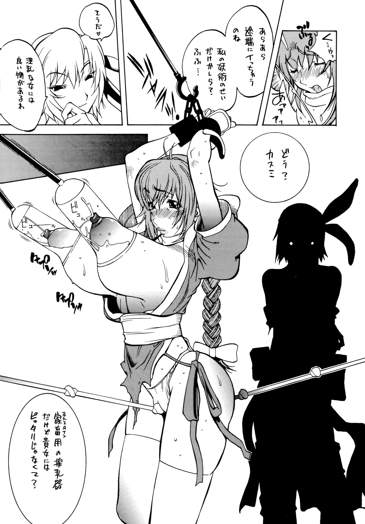 [ハタハタ工房 (琴義弓介)] XXX II (デッド・オア・アライブ) Page.9