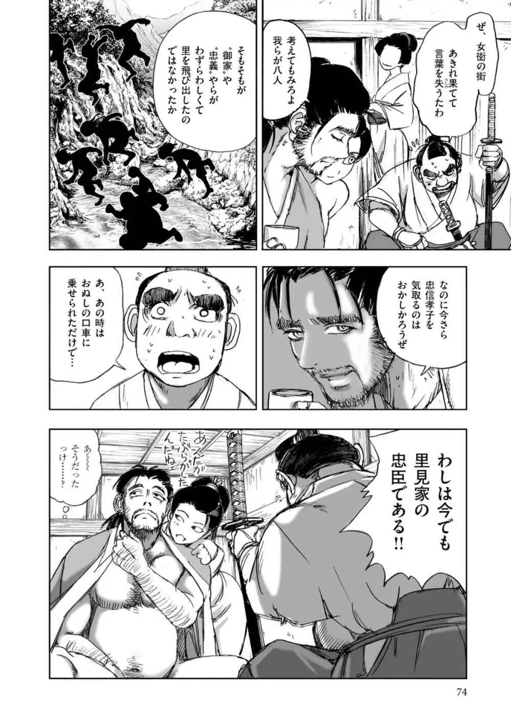 [山口譲司] エイトドッグス～忍法八犬伝～ Page.76
