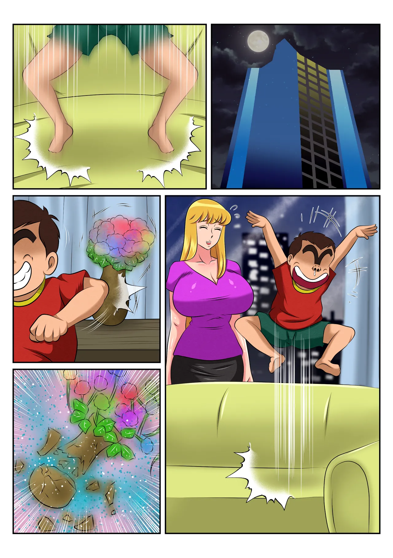 [良原カヲル] 実は性に無関心だった麗子は悪ガキにやりたい放題弄ばれて・・・ (こちら葛飾区亀有公園前派出所) [DL版] Page.60