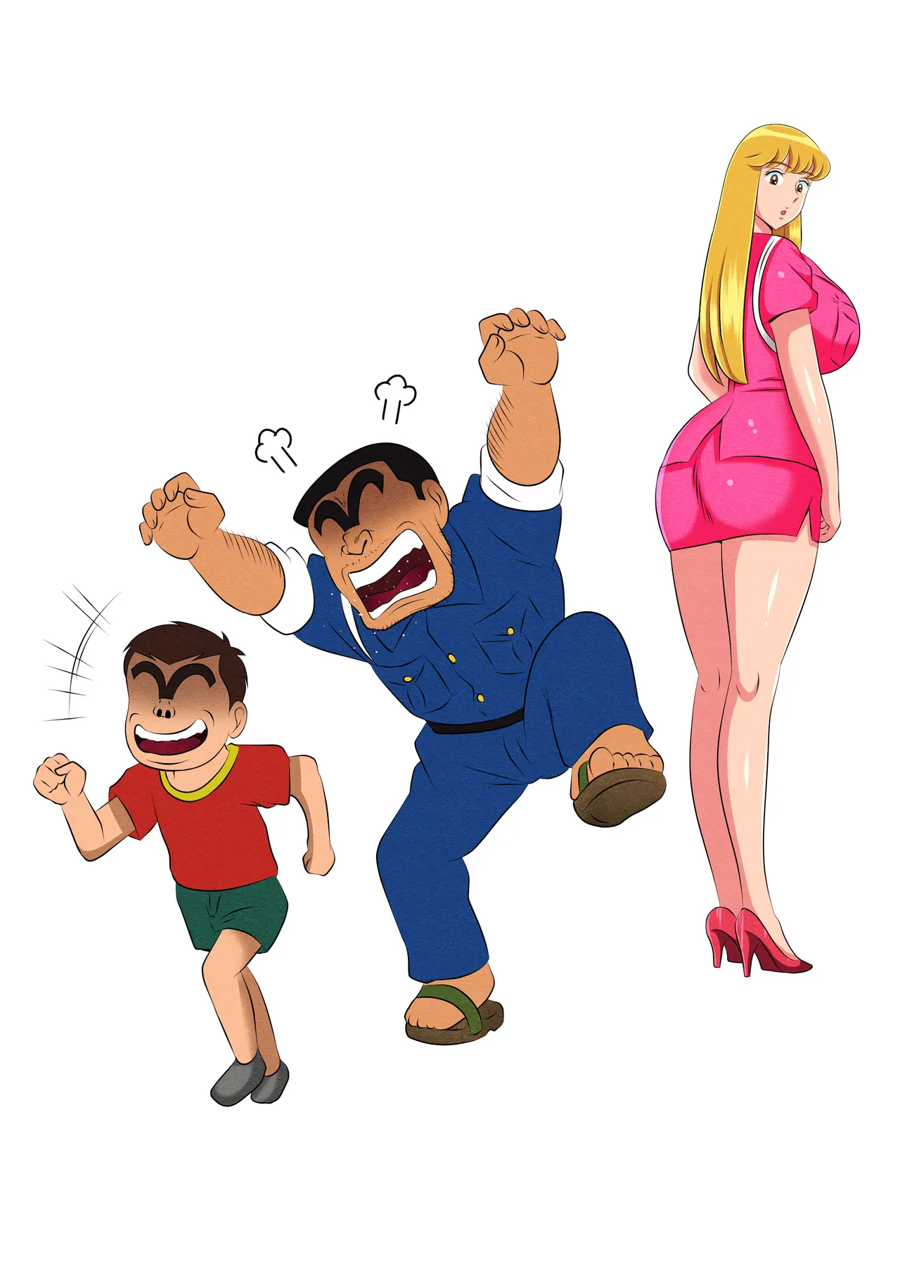 [良原カヲル] 実は性に無関心だった麗子は悪ガキにやりたい放題弄ばれて・・・ (こちら葛飾区亀有公園前派出所) [DL版] Page.92