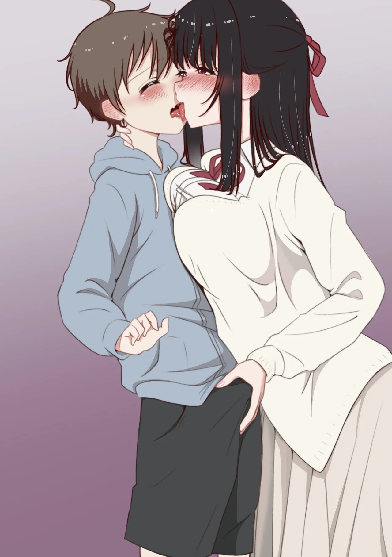 [火虎市 (ぱっぱらぱー)] 憧れの清楚系お姉さんが実はボクを狙うショタコンだった件 Page.3