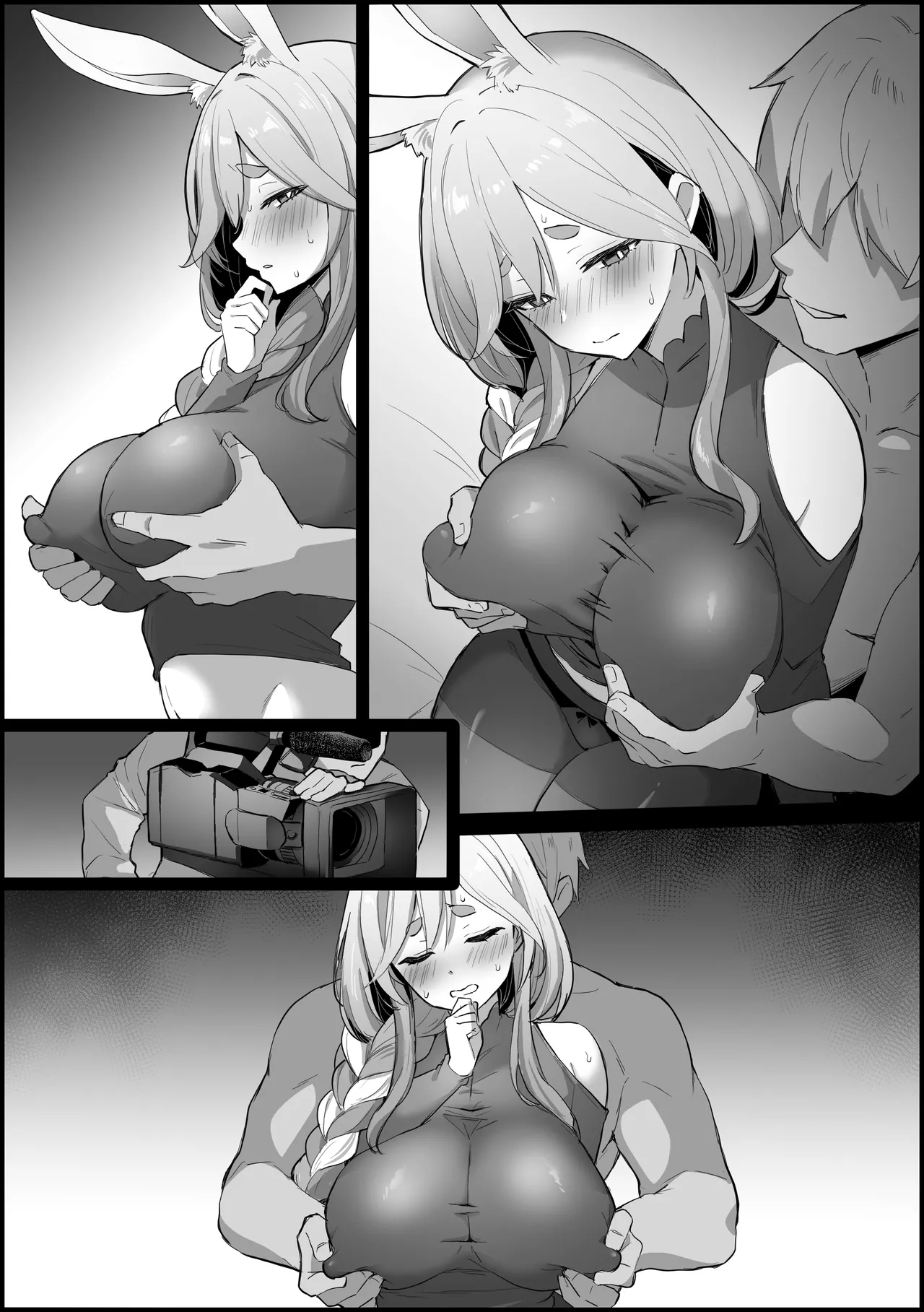 [こけもも] カジノで借金をした娘の代わりにAVデビューする ぺ〇らママ Page.9