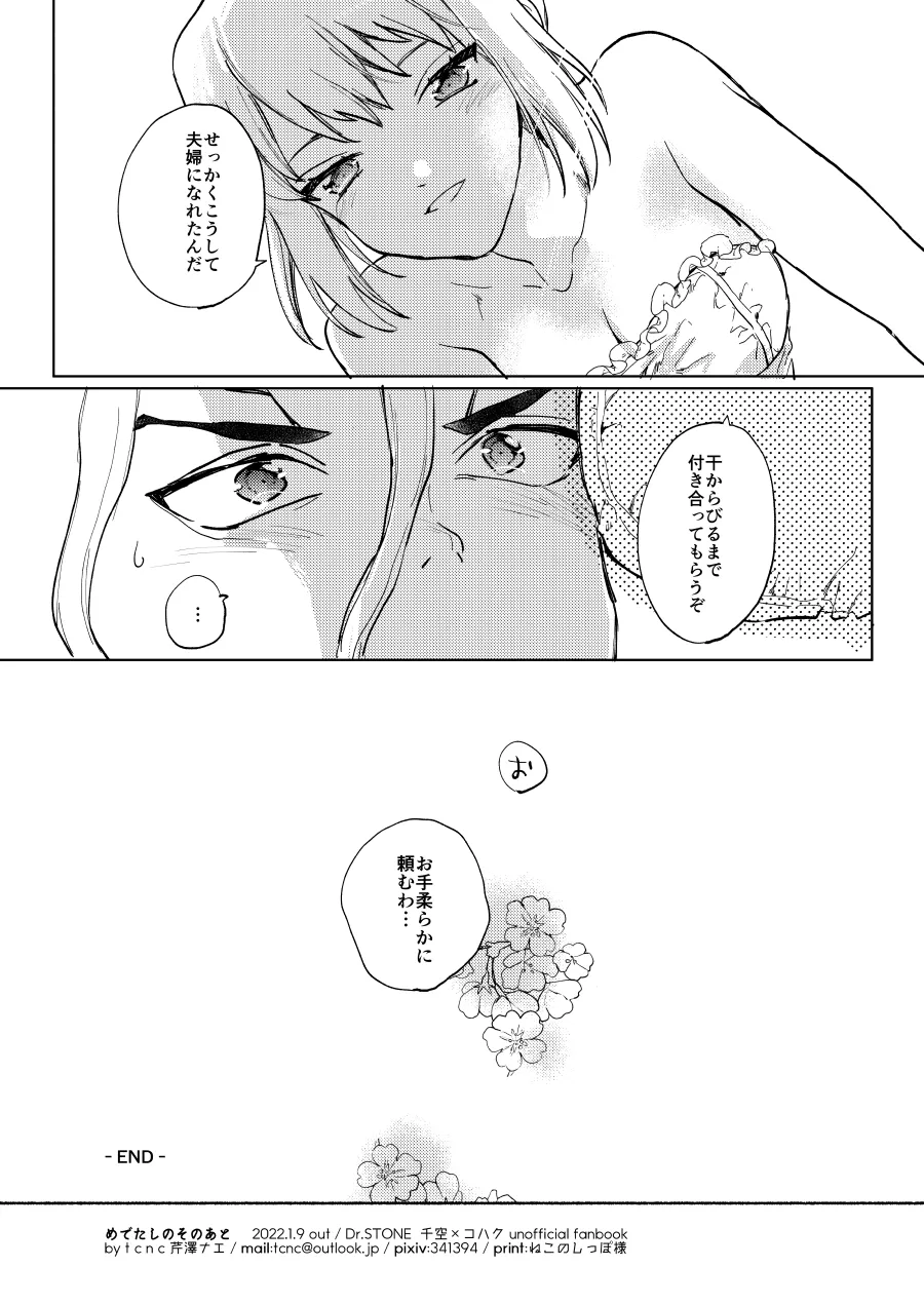 [tcnc (芹澤ナエ)] めでたしのそのあと (Dr.STONE) [DL版] Page.14