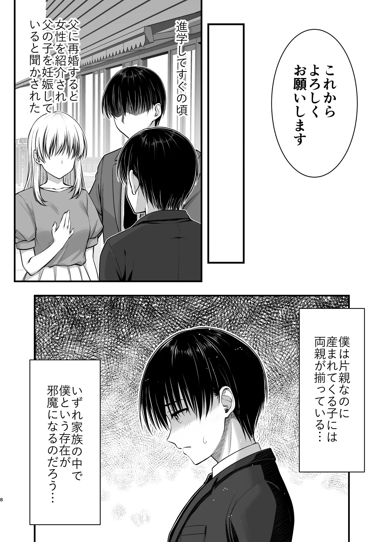 こんなスケベな体で母親は無理だろ！無防備すぎる母で抜きまくる日々Remake Page.8